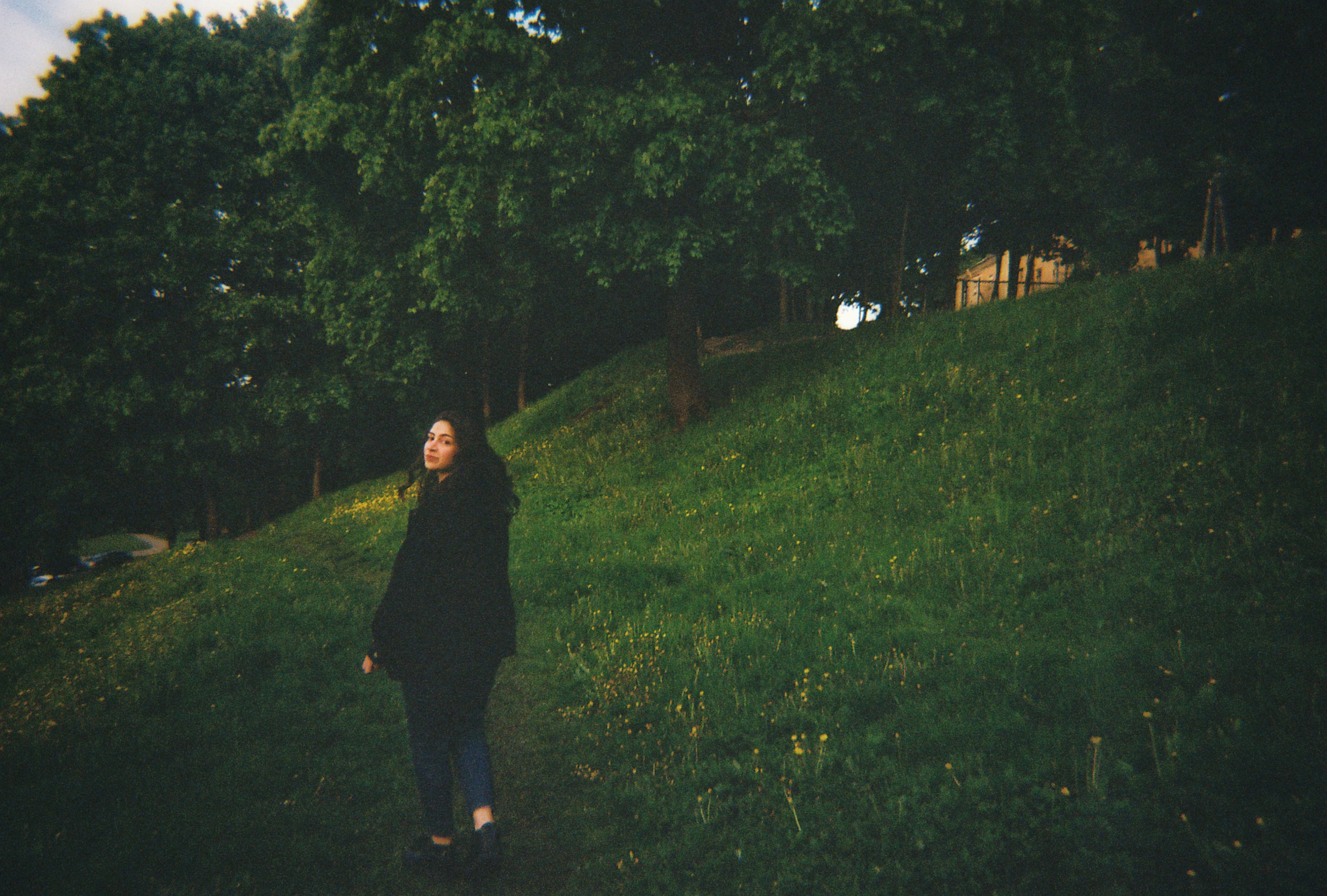 Noura walking in the Old Town. ©Polina Tolpygina