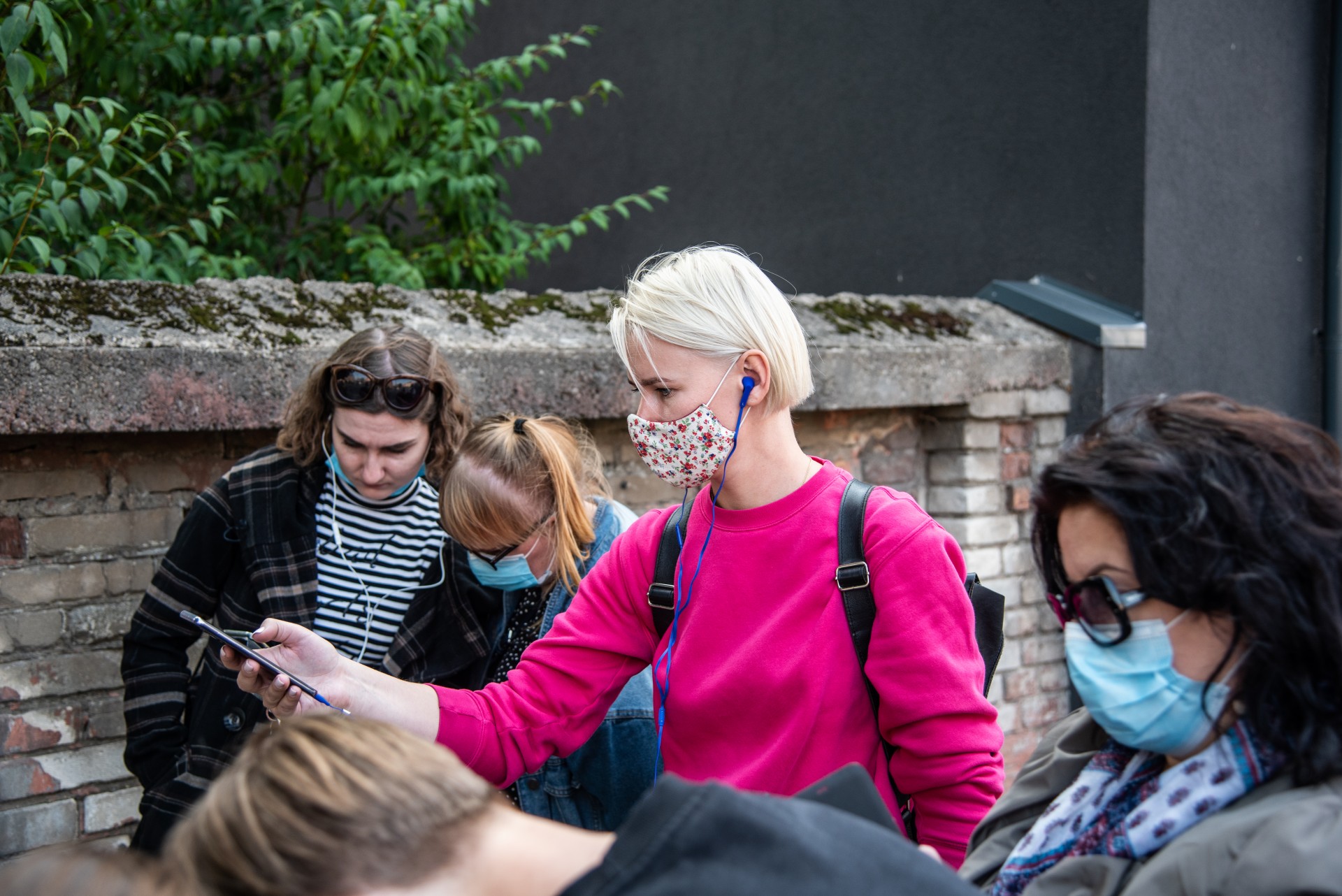 Neringa Kulik, the director of Kaunas Biennal and project manager of Magic Carpets: "It’s important to make art and culture accessible. Art’s purpose is not to be decorative. Its purpose is to react and change." ©Severina Venckutė