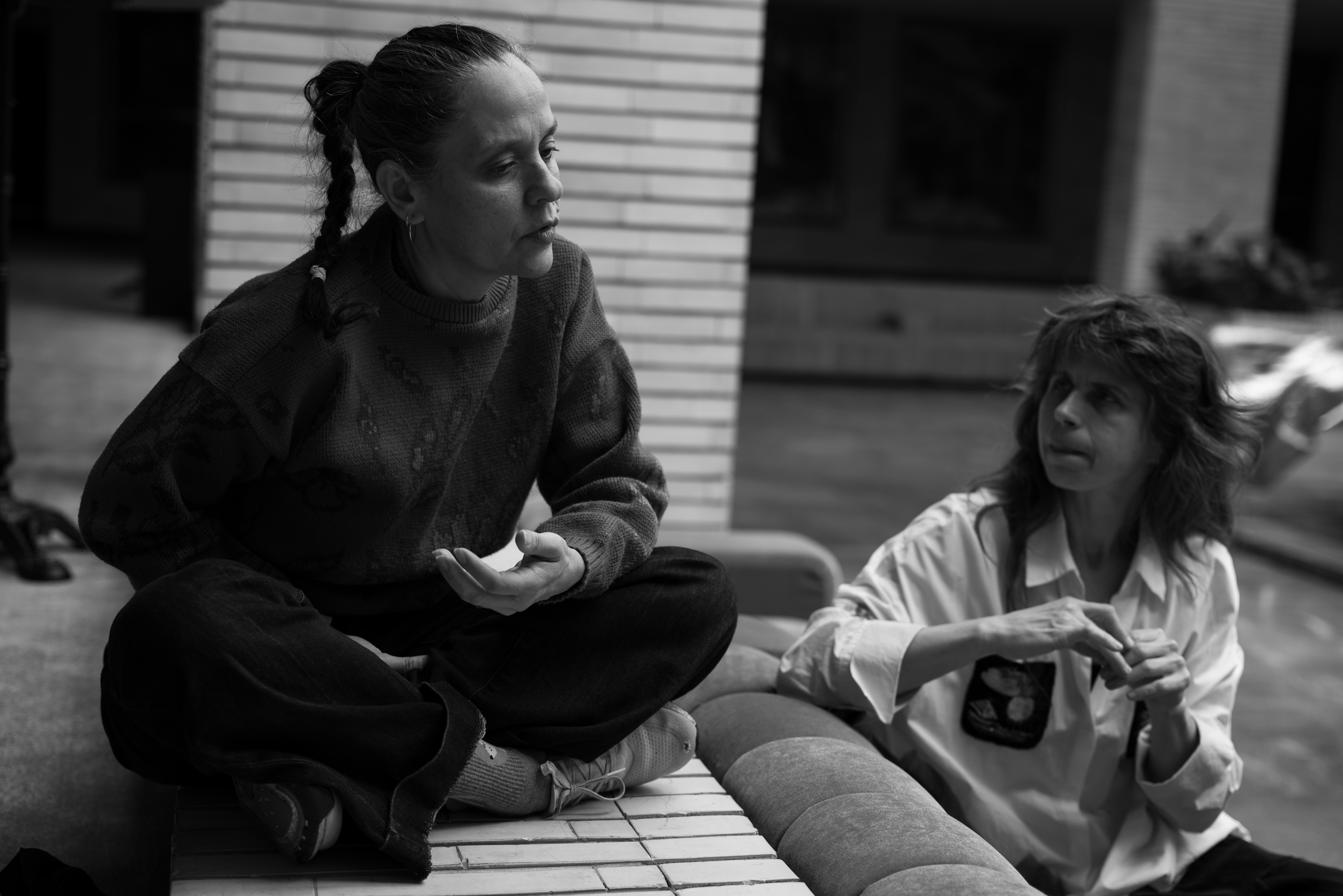 'There were many moments where we were unsure of how we were going to be read as a fully able-bodied team [of directors]. We were aware that we didn’t have all the answers and we knew we had to ask the experts – our dancers living with disabilities.' ©Julija Stankevičiūtė