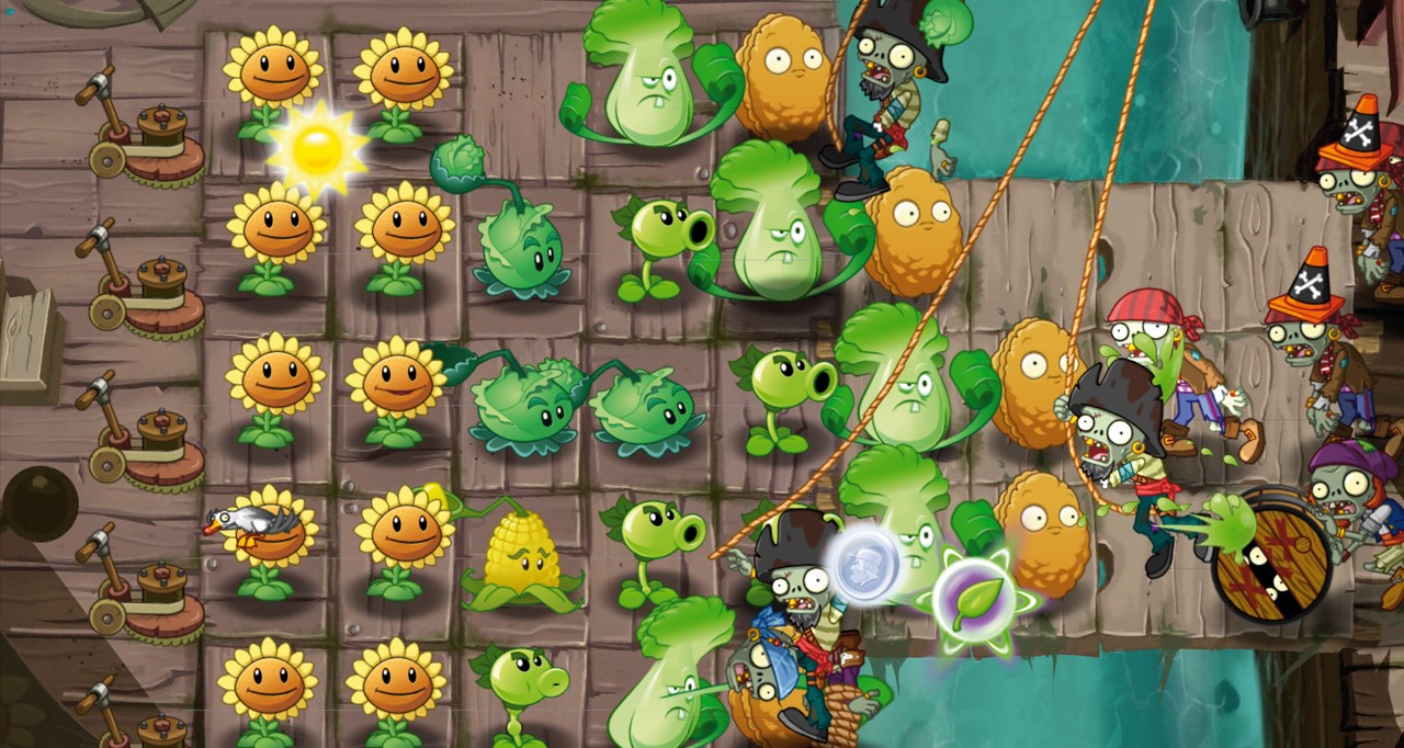 With more than 200 million downloads from the Apple App Store alone, Plants vs. Zombies 2 is one the most successful games Austin has worked on. ©Electronic Arts