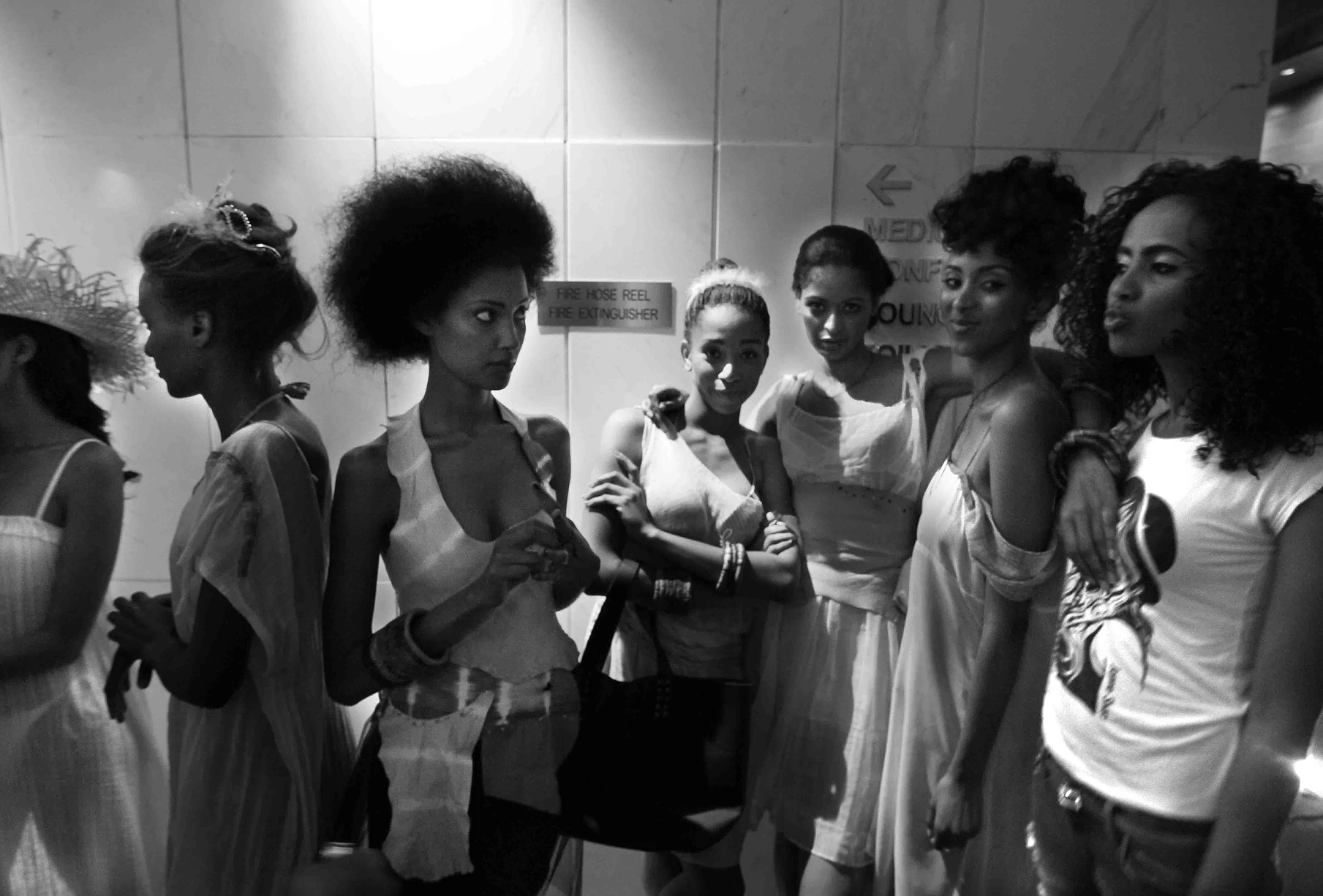 Each year, up to 400 models appear on stage at the Hub of Africa Fashion Week. For the majority of them, modeling is not a regular job.