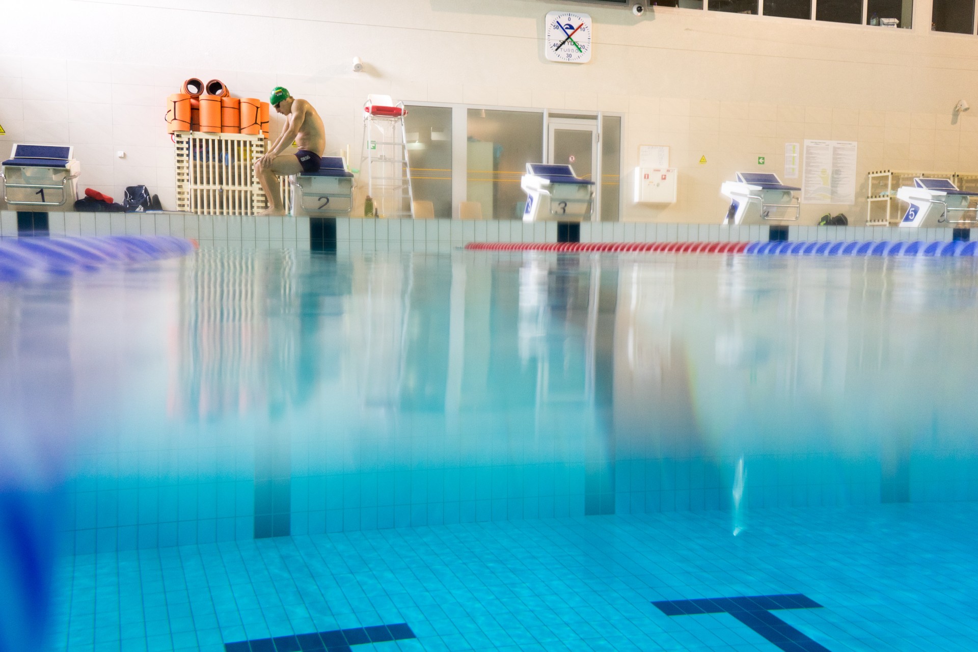 Edgaras Matakas: 'I never leave the swimming pool'