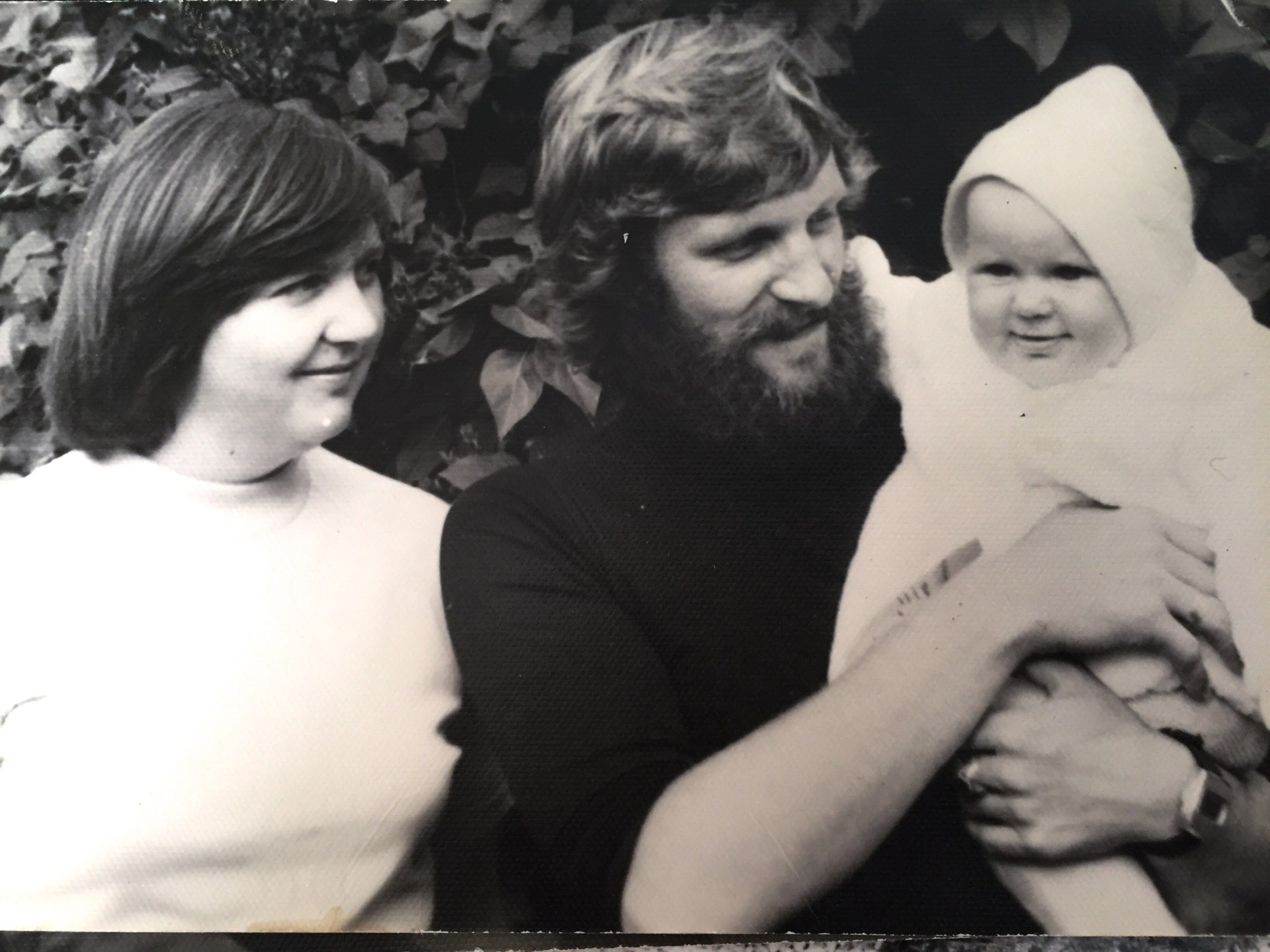 Author’s grandparents with his mother as a baby. Late 1970s. ©Author’s personal archive