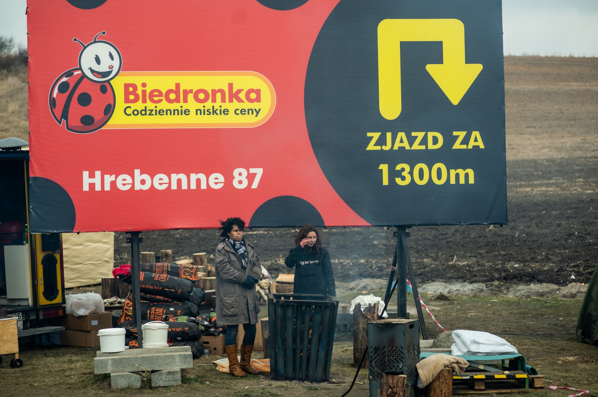 Ukrainos-Lenkijos pasienis. Po Rusijos invazijos į Ukrainą iš šalies išvyko ir prieglobsčio ieško virš milijono žmonių.