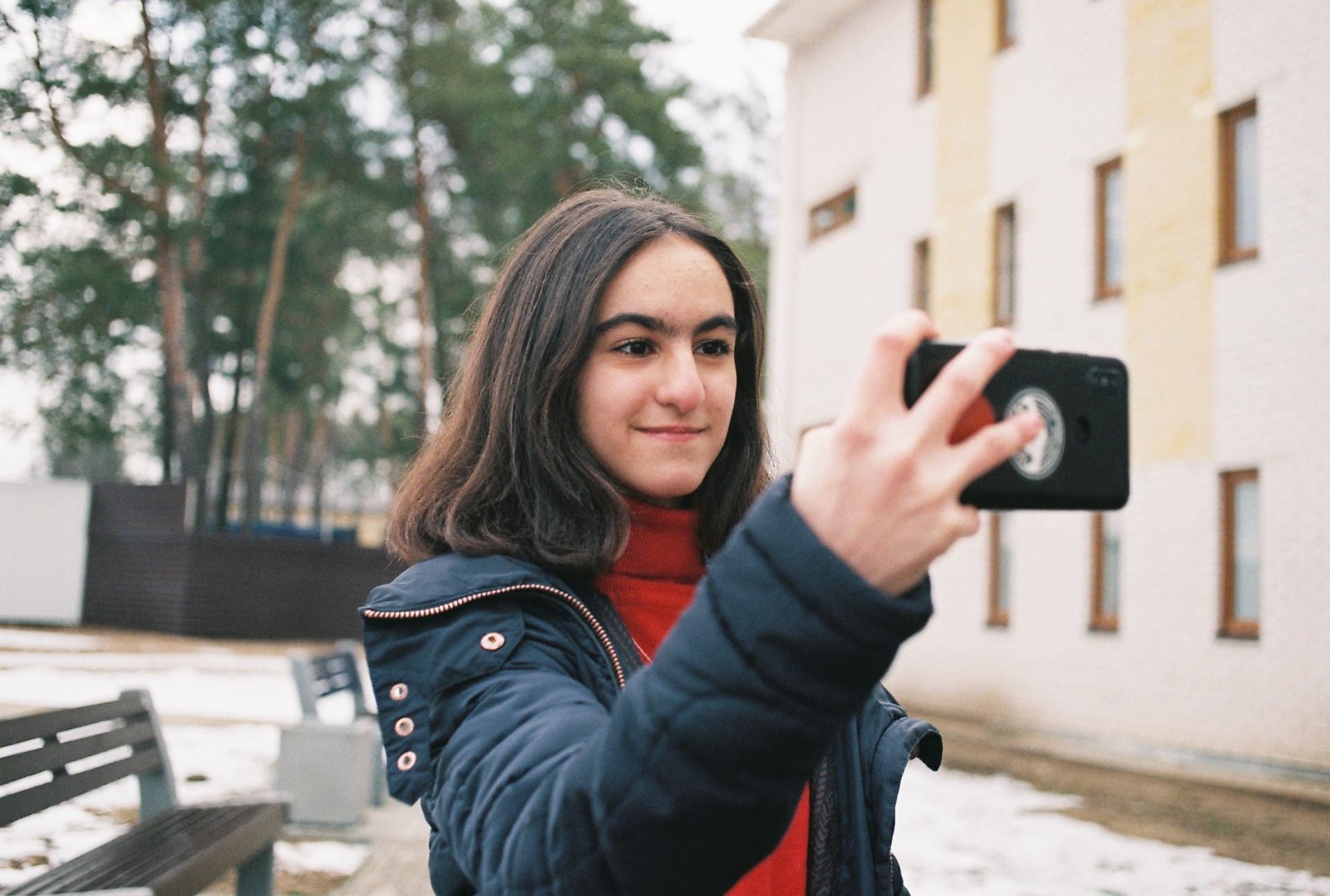 Hivi taking a selfie. ©Martyna Šulskutė