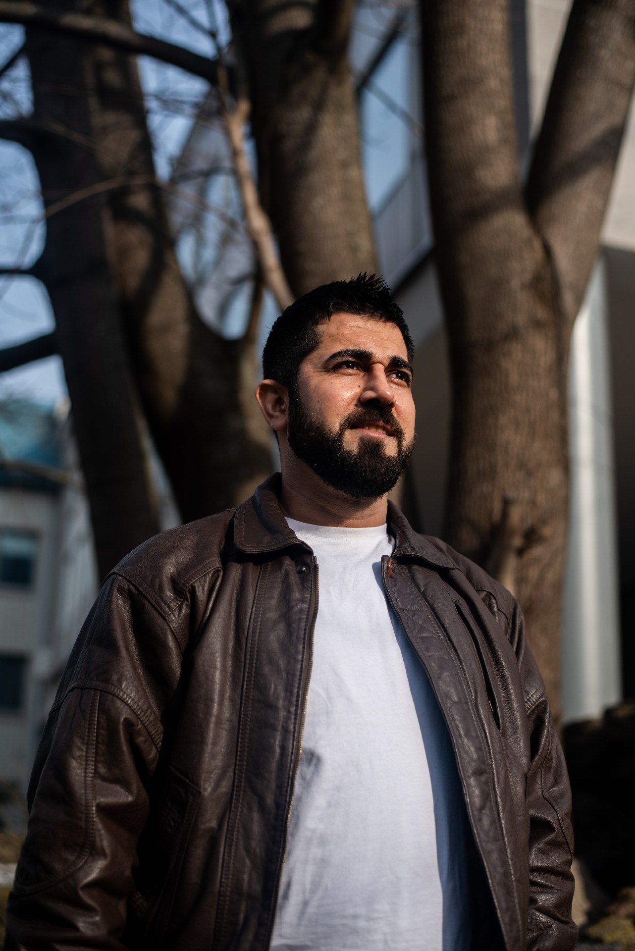 Salah Ruwandizi from Greece was also hired as a professional interpreter. ©Berta Tilmantaitė