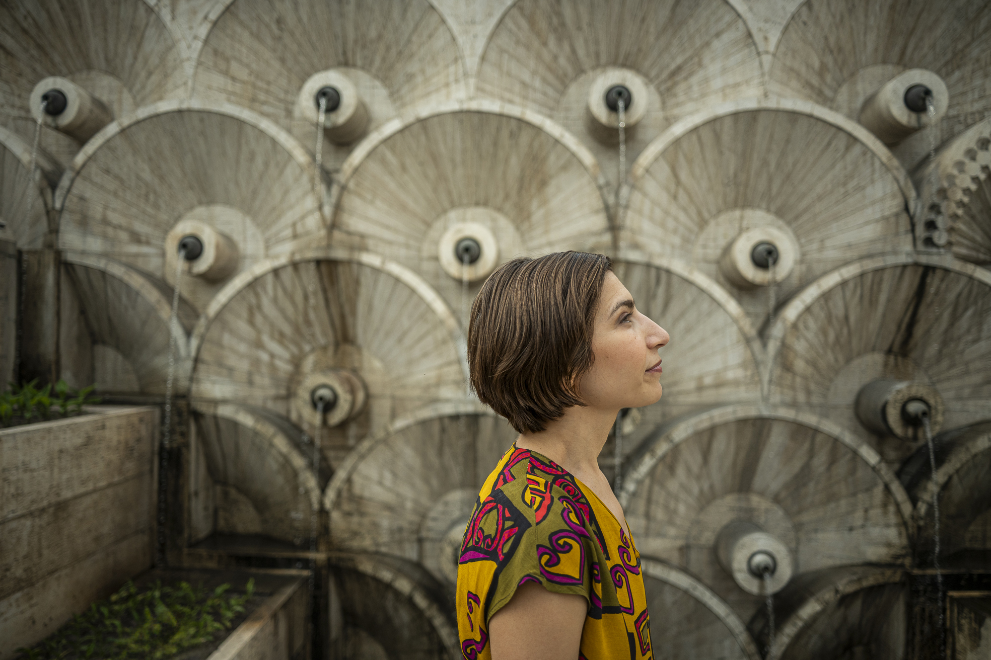 Writer Nyree Aprahamian. © Denis Vėjas