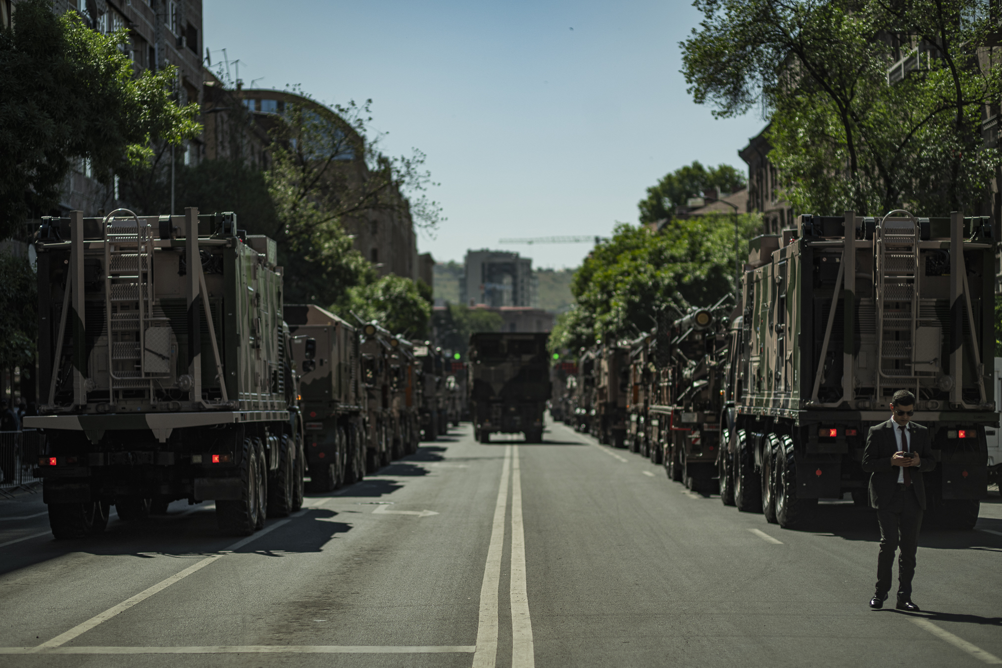 After a break of roughly ten years, a military parade was held in Yerevan on Republic Day. ©Denis Vėjas