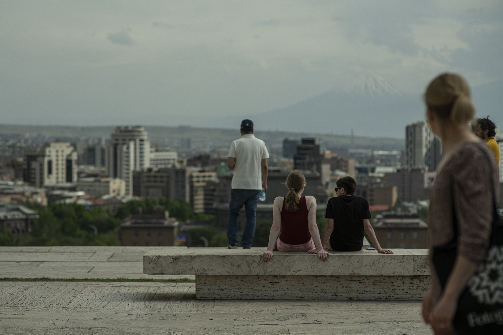 40 percent of tourists arriving in Armenia are Russian citizens. Since the start of the full-scale war in Ukraine, more than 100,000 Russians have settled in Armenia. ©Denis Vėjas