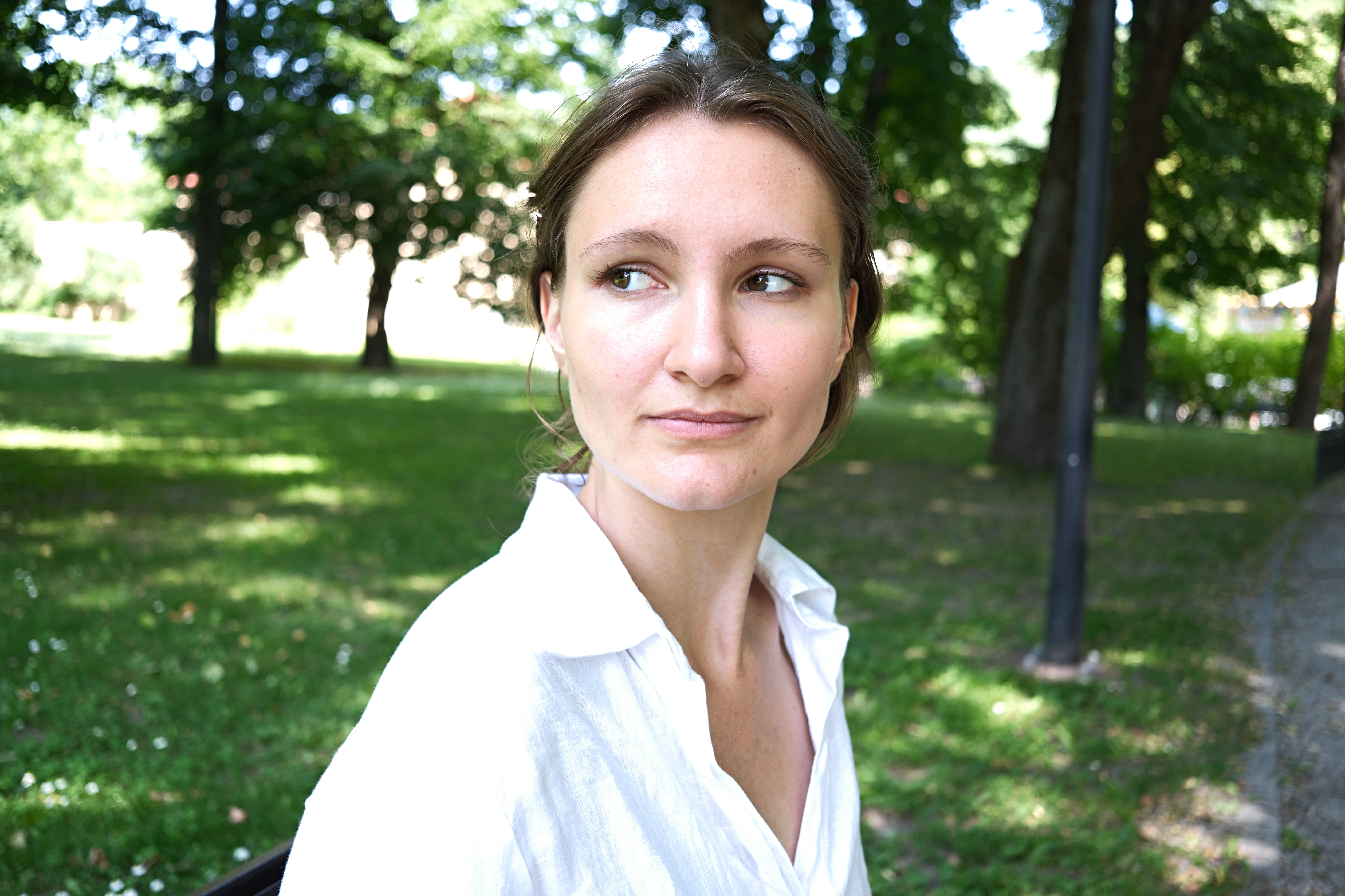 Polina Tolpygina, NARA's contributing writer and the host of the interview, will join Sarah on stage at the opening of the exhibition in Vilnius. ©Karolis Vyšniauskas