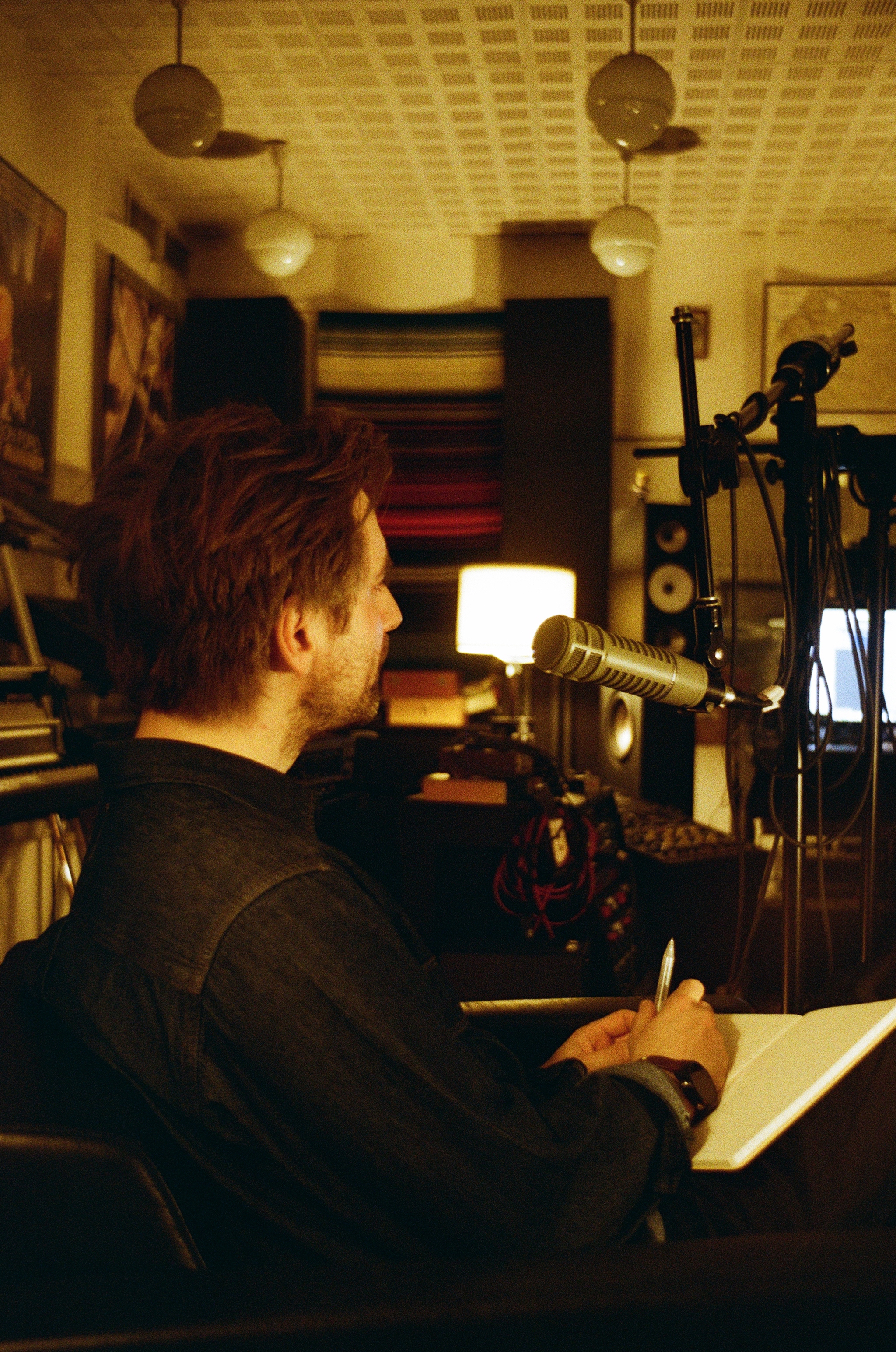 Karolis Vyšniauskas, the editor of Nauja Scena series about the developments in the Lithuanian music scene. ©Justė Urbonavičiūtė