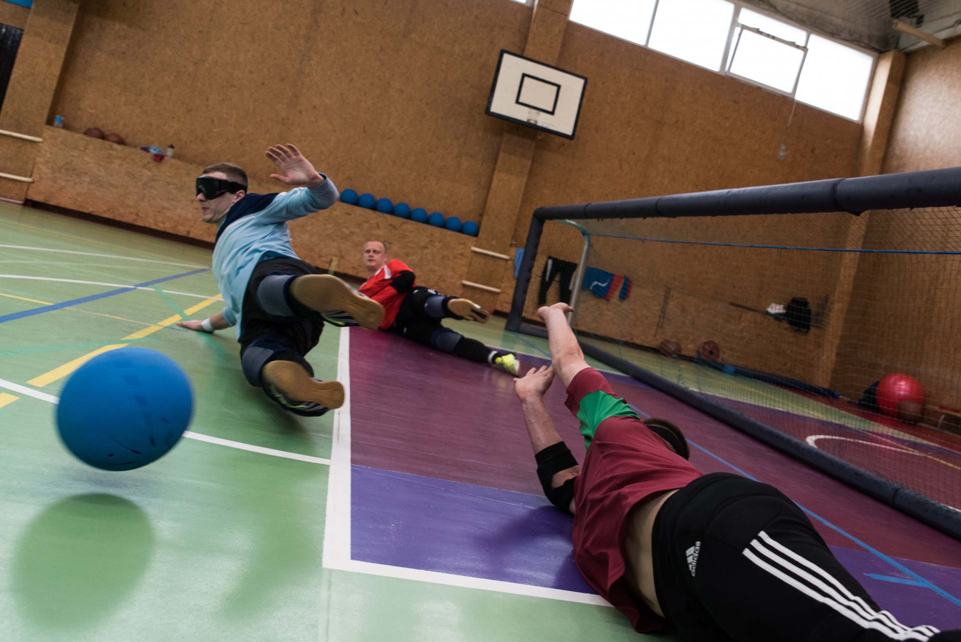 Mantas Panovas (in front) during the training. ©Karolis Pilypas Liutkevičius