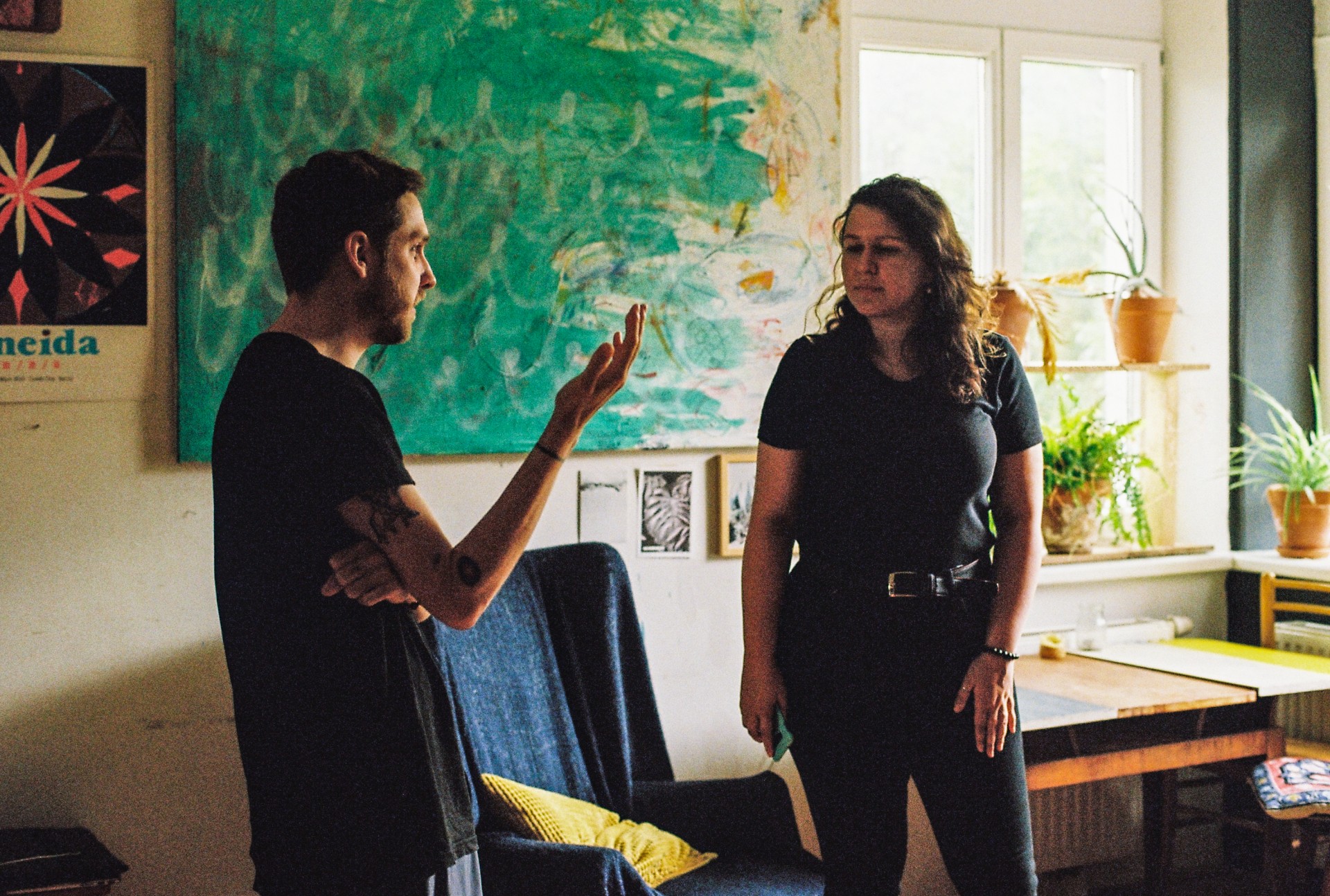 Markus and NARA journalist Indrė Kiršaitė.