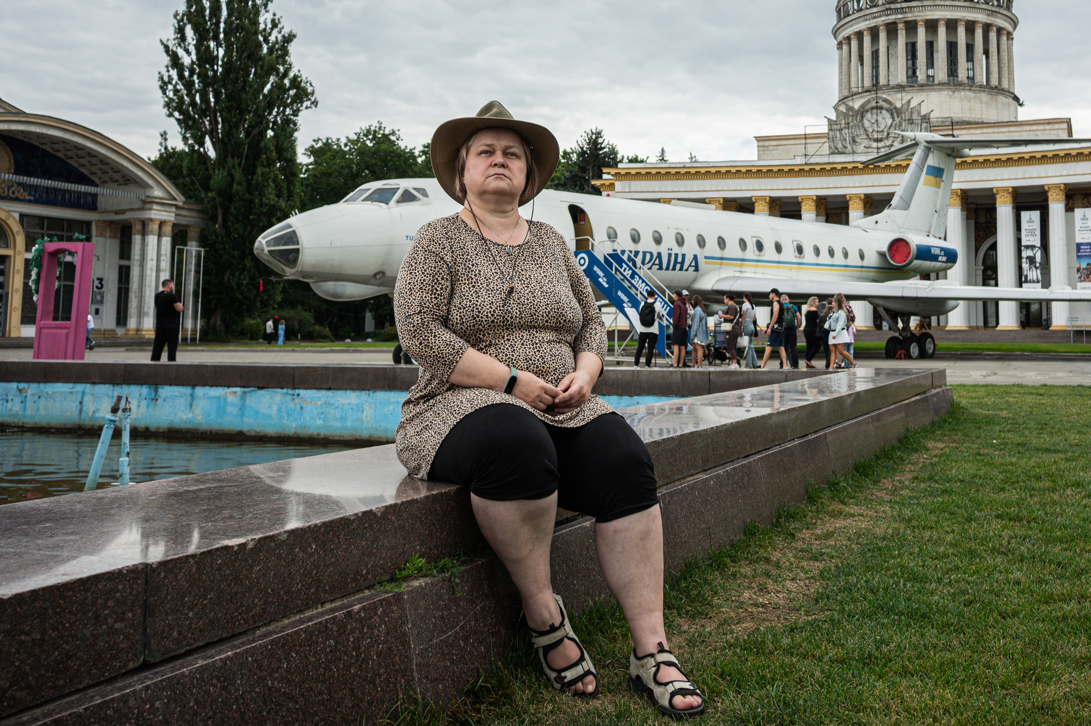 Mariia Dmytriieva, feminist and women’s rights activist who has worked for more than three decades in preventing sexual and reproductive exploitation. ©Denis Vėjas