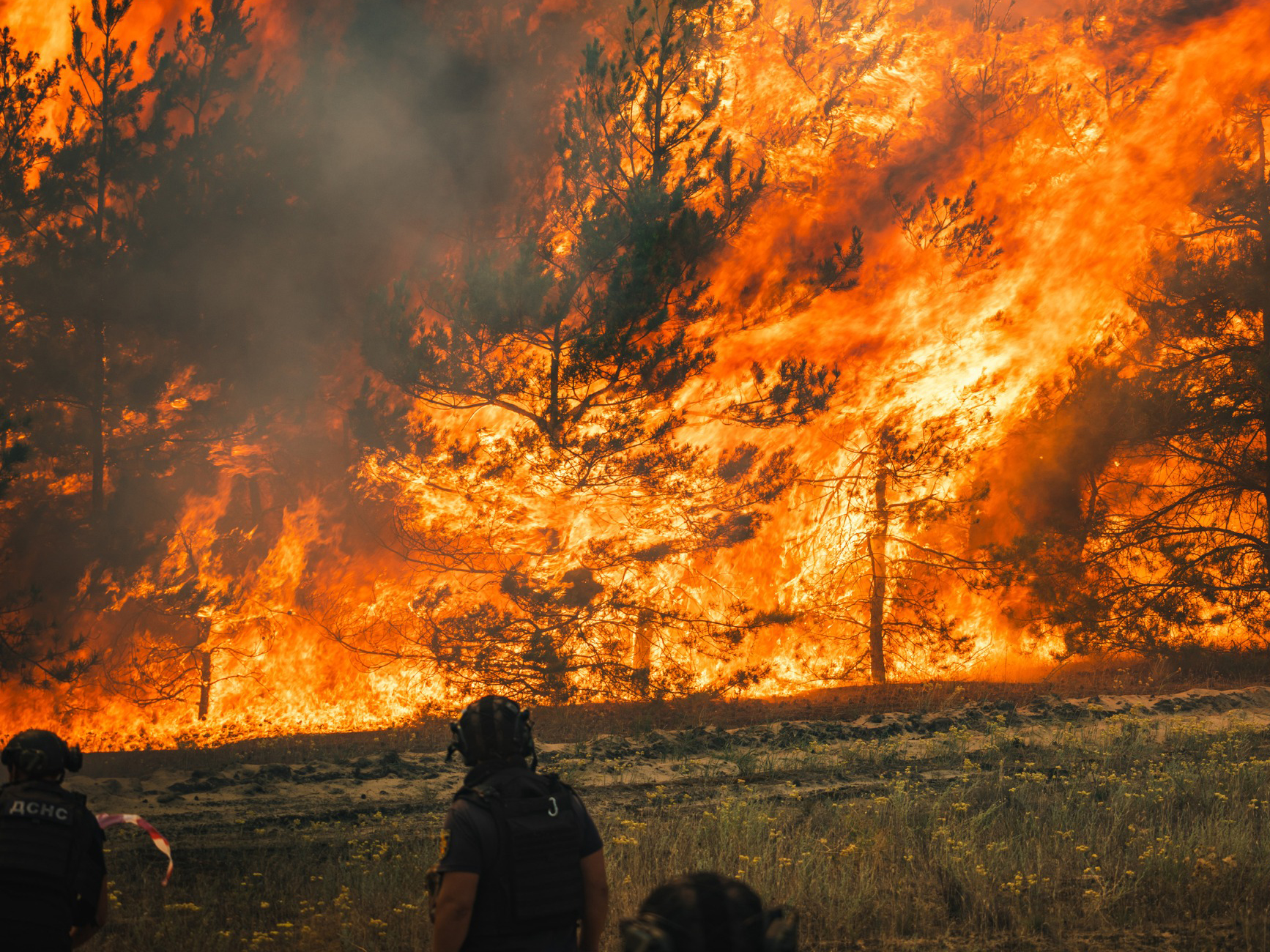Ukraine’s Burning Frontlines