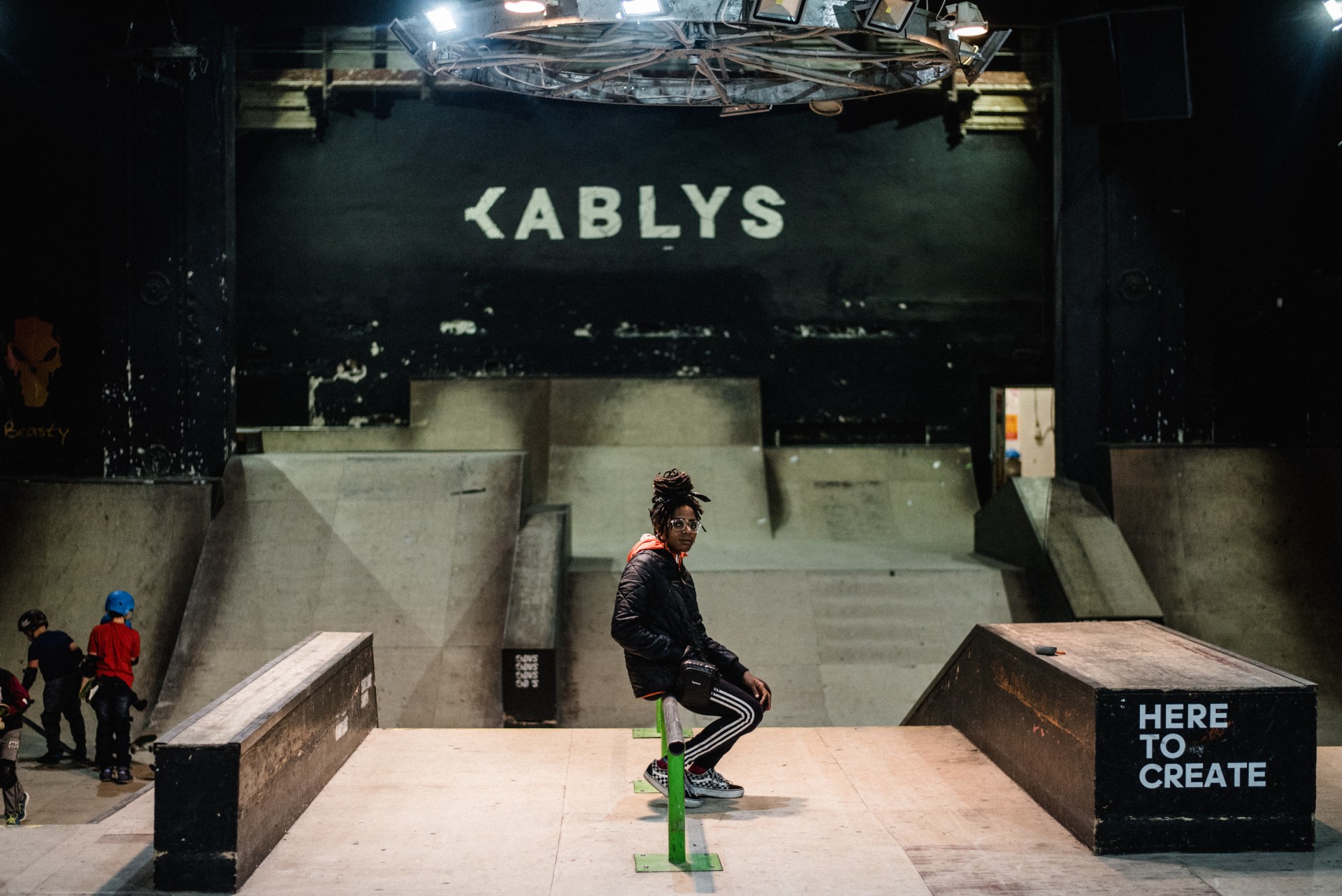 Chelsea Reject kultūros bare „Kablys“, kuriame koncertavo dieną prieš interviu. ©Berta Tilmantaitė
