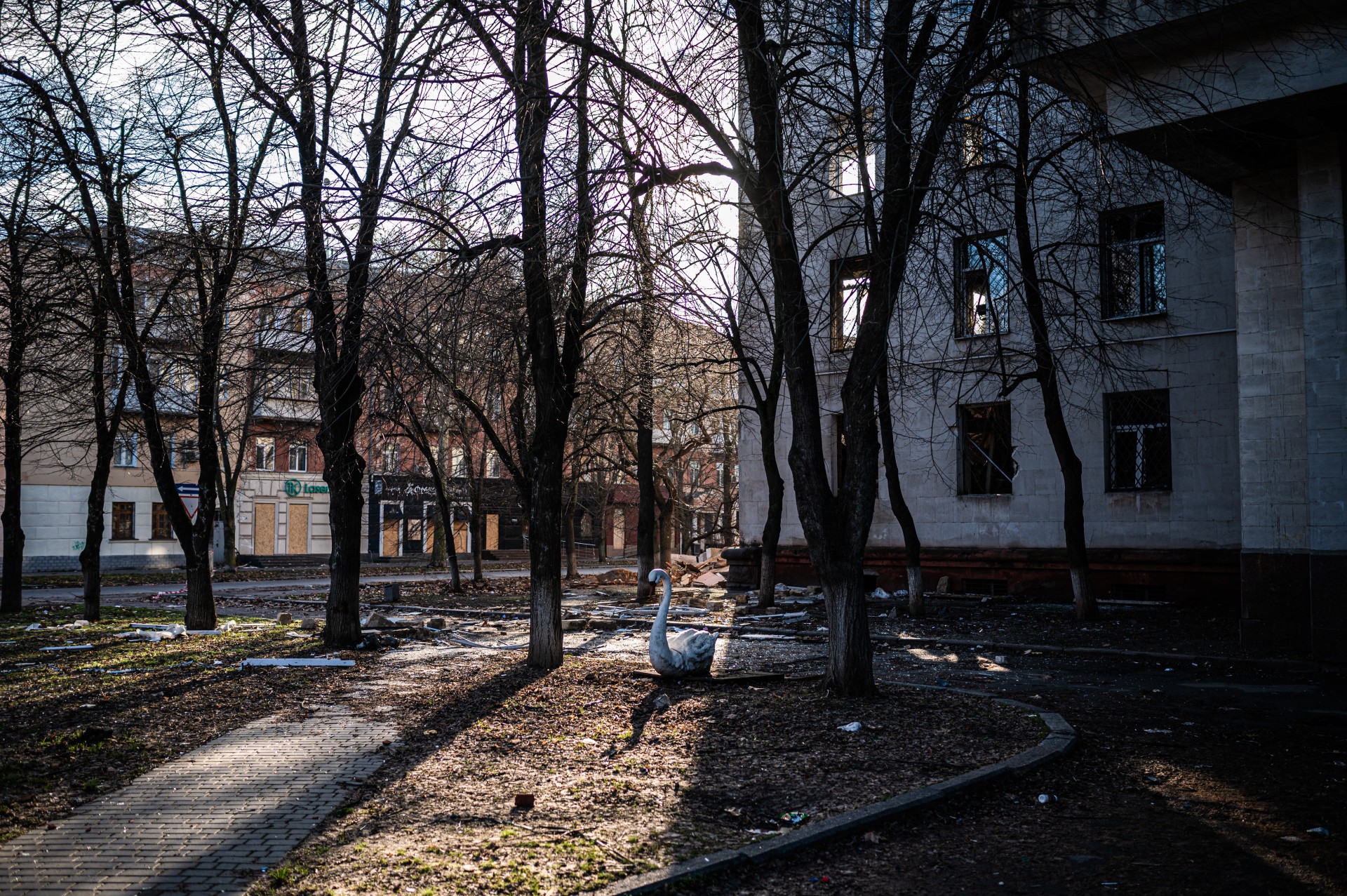 Parkas Chersono centre.