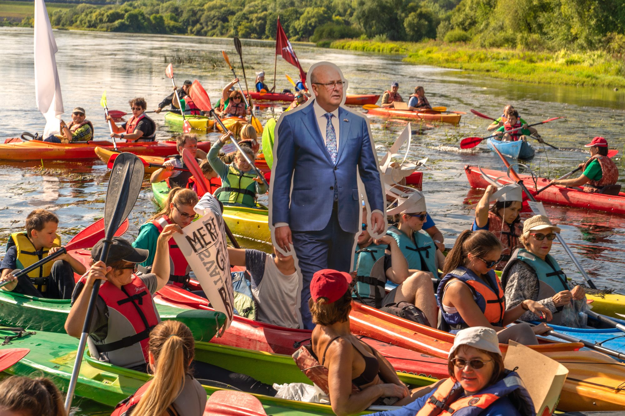 Kauno bendruomenių žygis už ekologiją ir darnią miesto plėtrą, 2019 m. ©Darius Petrulis