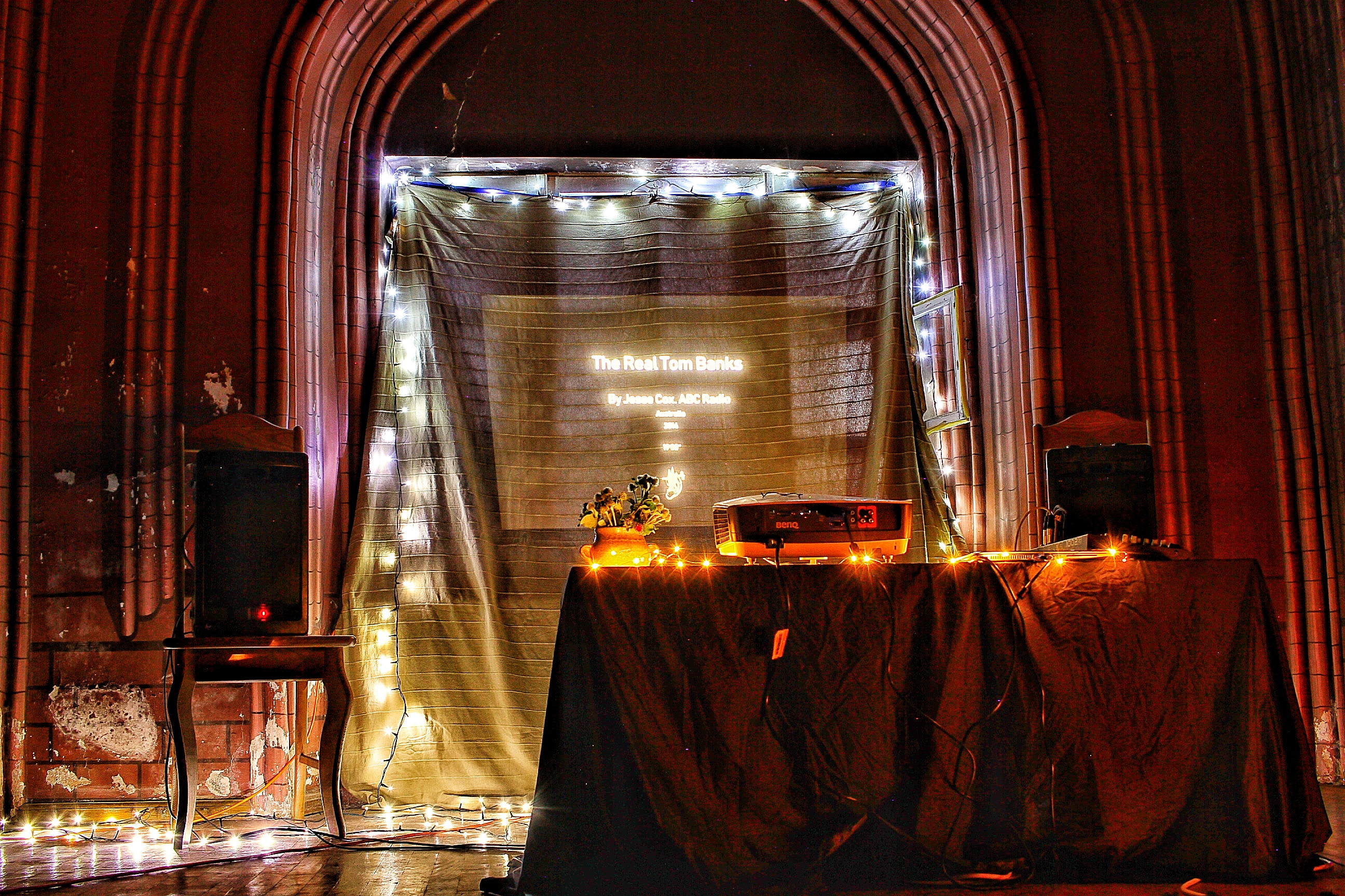 Audio erdvė kino stovykloje Salose, Rokiškio rajone. ©Luca Manzari