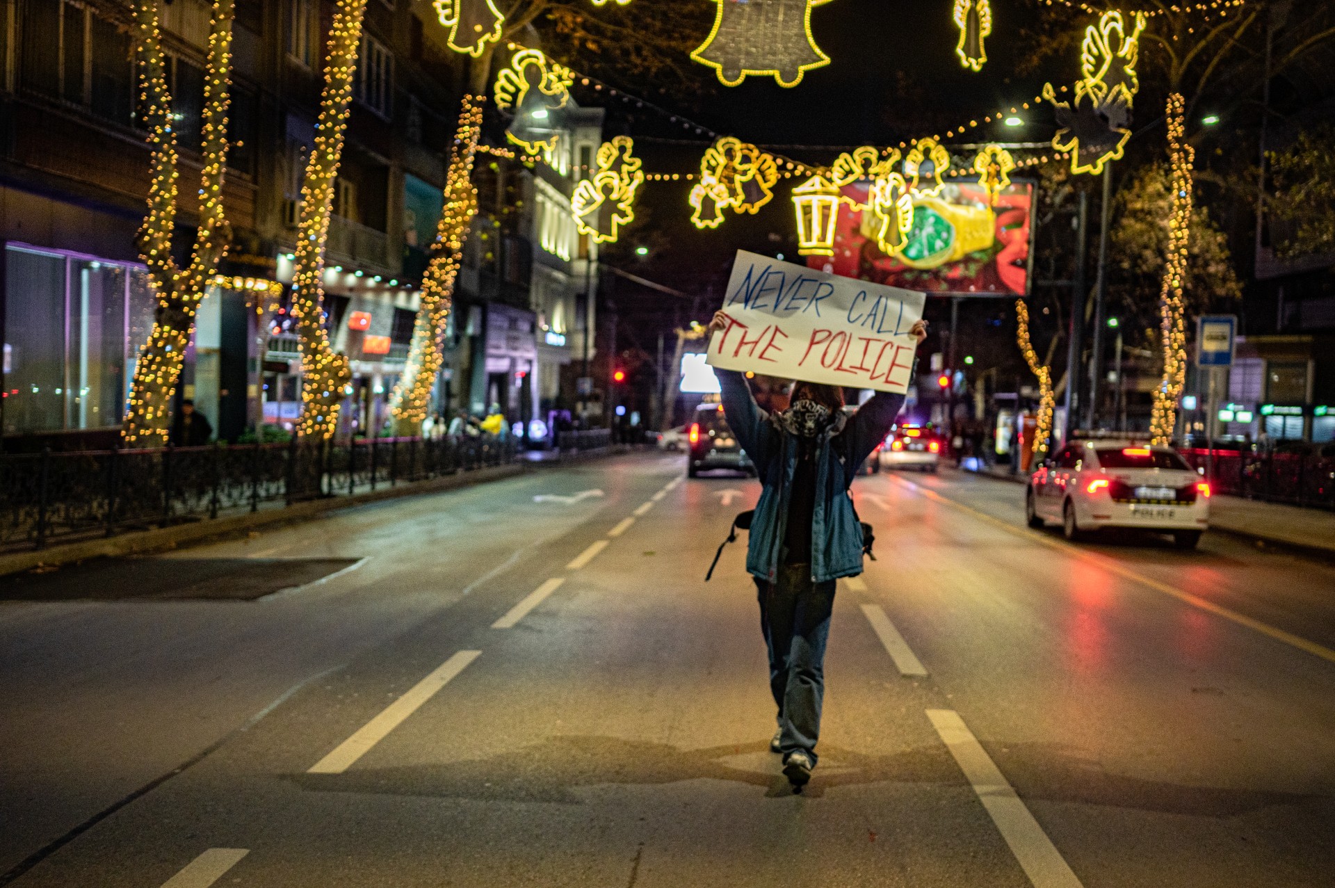 Demonstracija prieš policijos smurtą ir autoritarizmą. ©Denis Vėjas