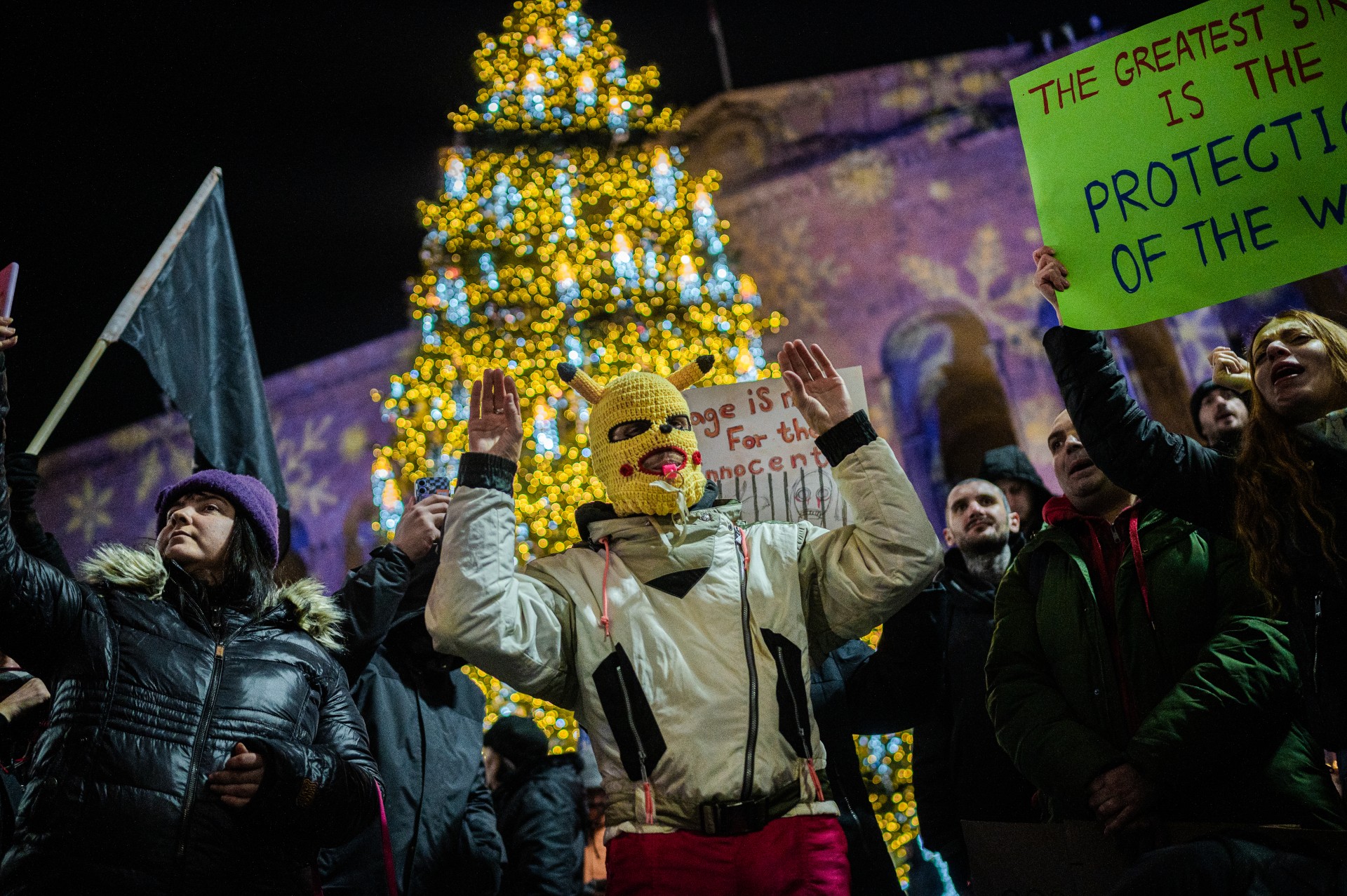 Dar vienas protestas Sakartvele, dar vienas nusivylimas valdžia