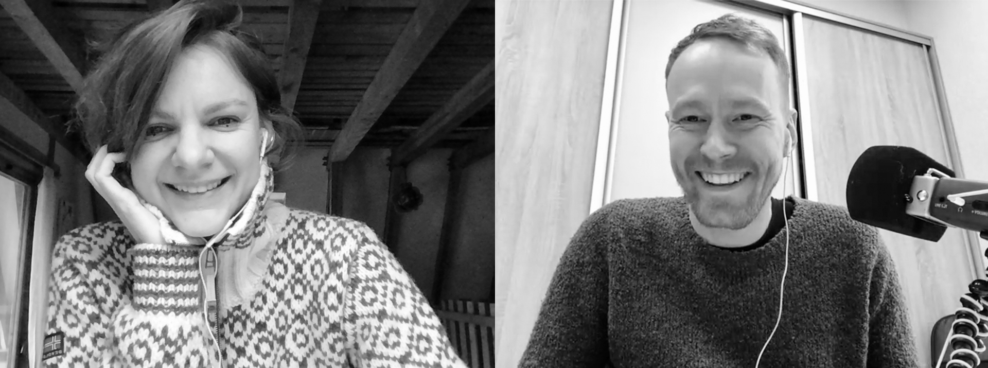 Andrius Jančiauskas yra psichologas, konsultuojantis individualiai ir dirbantis su žmonių grupėmis. Jis taip pat dirba Vasaros ligoninės ribinių būsenų skyriuje bei moko „Jaunimo linijos“ savanorius. Žurnalistės Bertos Tilmantaitės tikslas šiuose interviu – remiantis Andriaus patirtimi ir savo pačios ieškojimais priartėti prie atsakymų apie vis kitą psichologinę temą. ©Ekrano nuotrauka iš įrašo