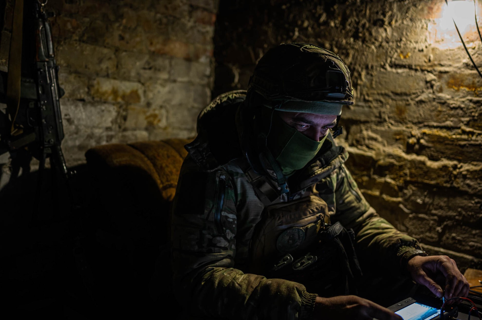 Dangus virš Kupjansko: fronte su Ukrainos dronų kariais