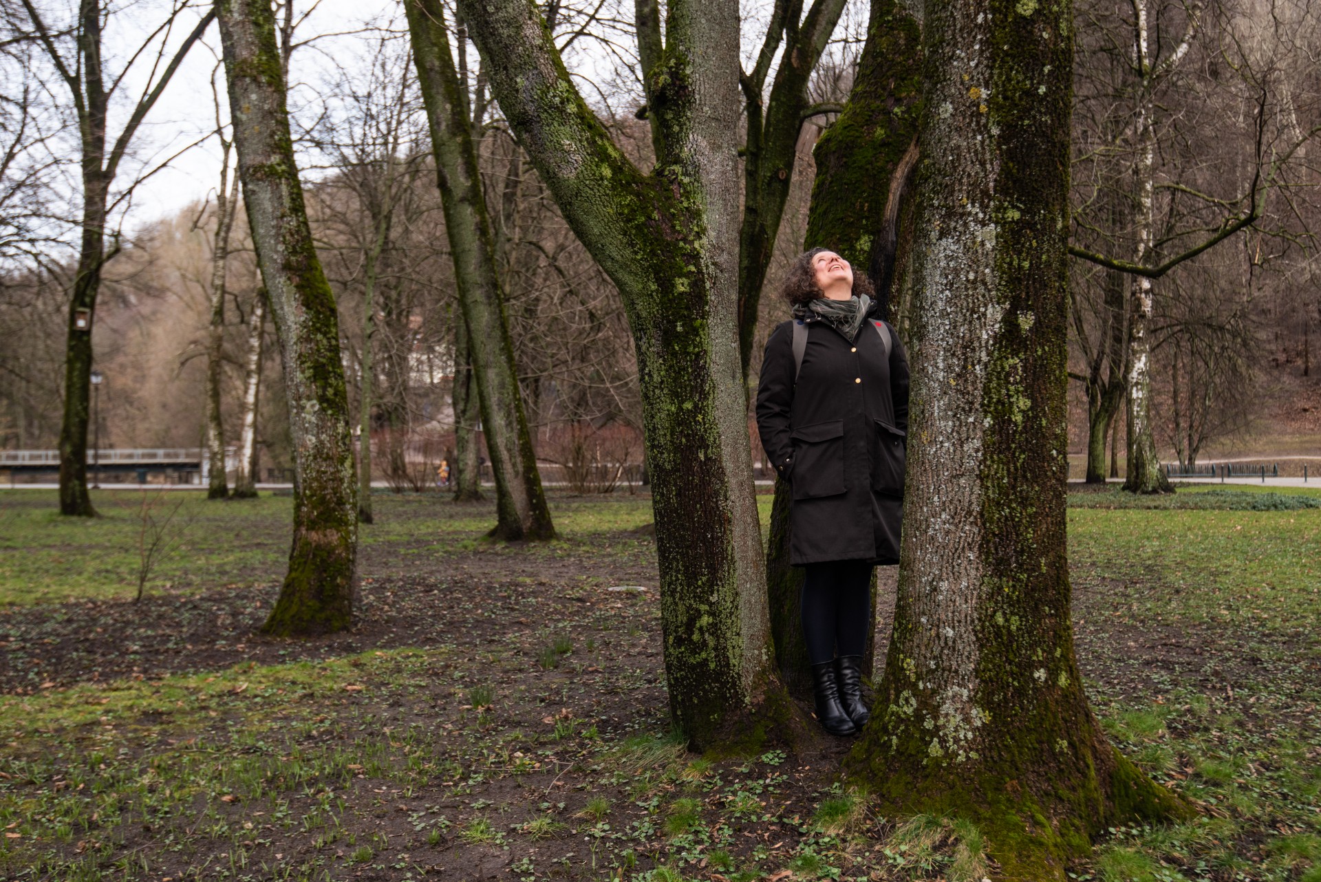 Urbanistė Elena Archipovaitė Bernardinų sode Vilniuje ©Severina Venckutė