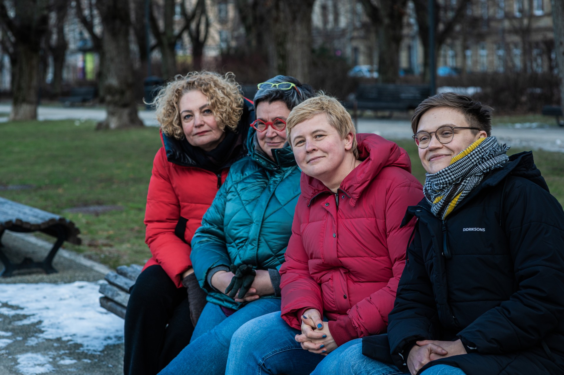 Iš kairės: Lygių galimybių plėtros centro ekspertė Margarita Jankauskaitė, Vilniaus universiteto Tarptautinių santykių ir politikos mokslų instituto profesorės Natalija Arlauskaitė ir Dovilė Jakniūnaitė, Vienos universiteto istorikė Rasa Navickaitė. ©Denis Vėjas