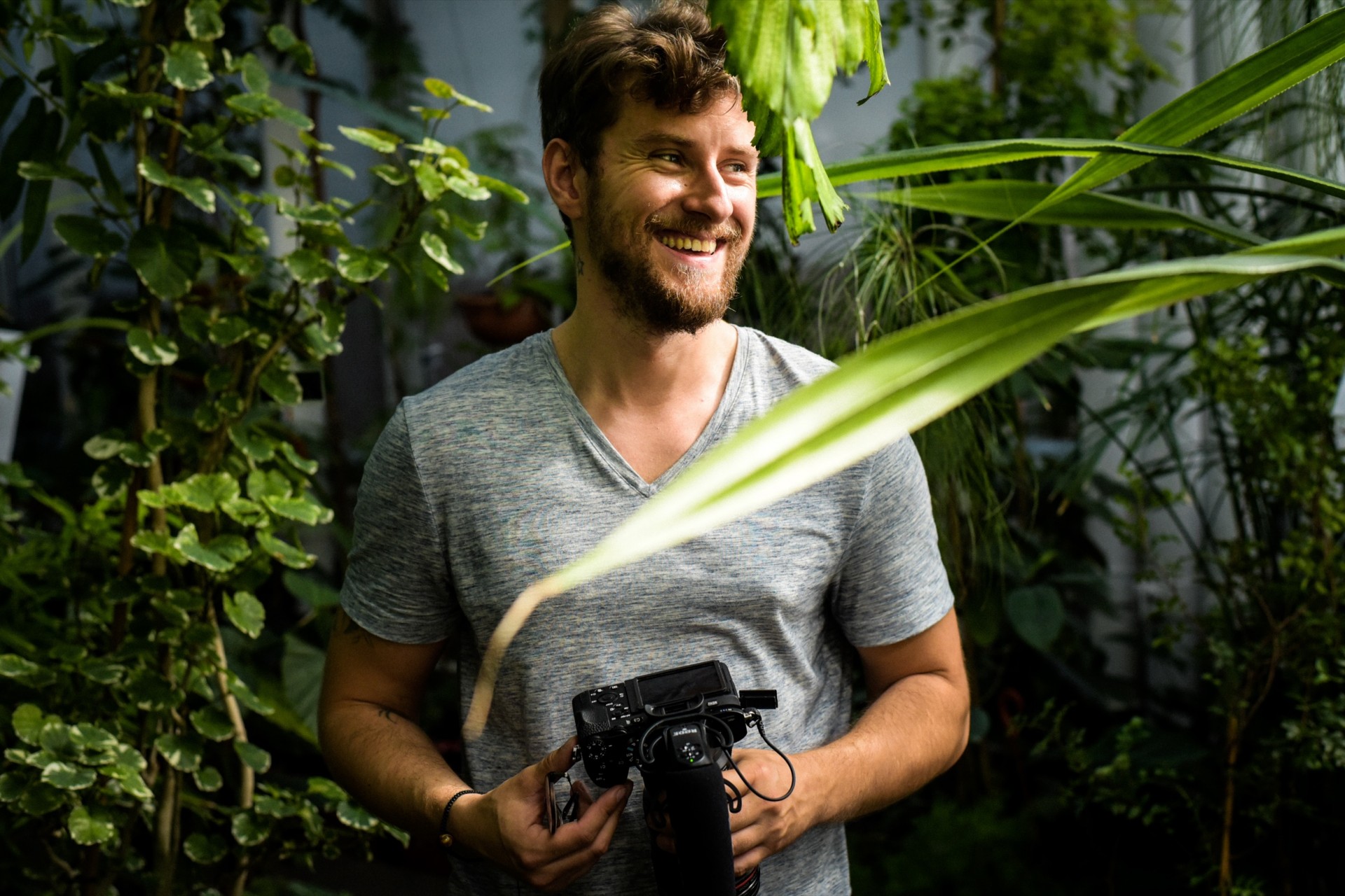 Videografas Mindaugas Drigotas. ©Berta Tilmantaitė