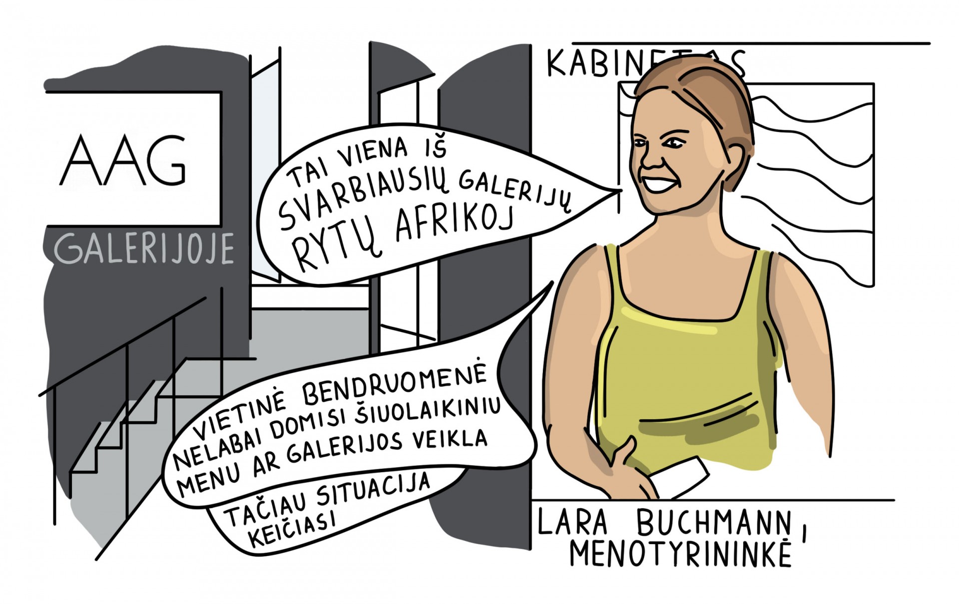 Ieškoti meno jungčių su bendruomene