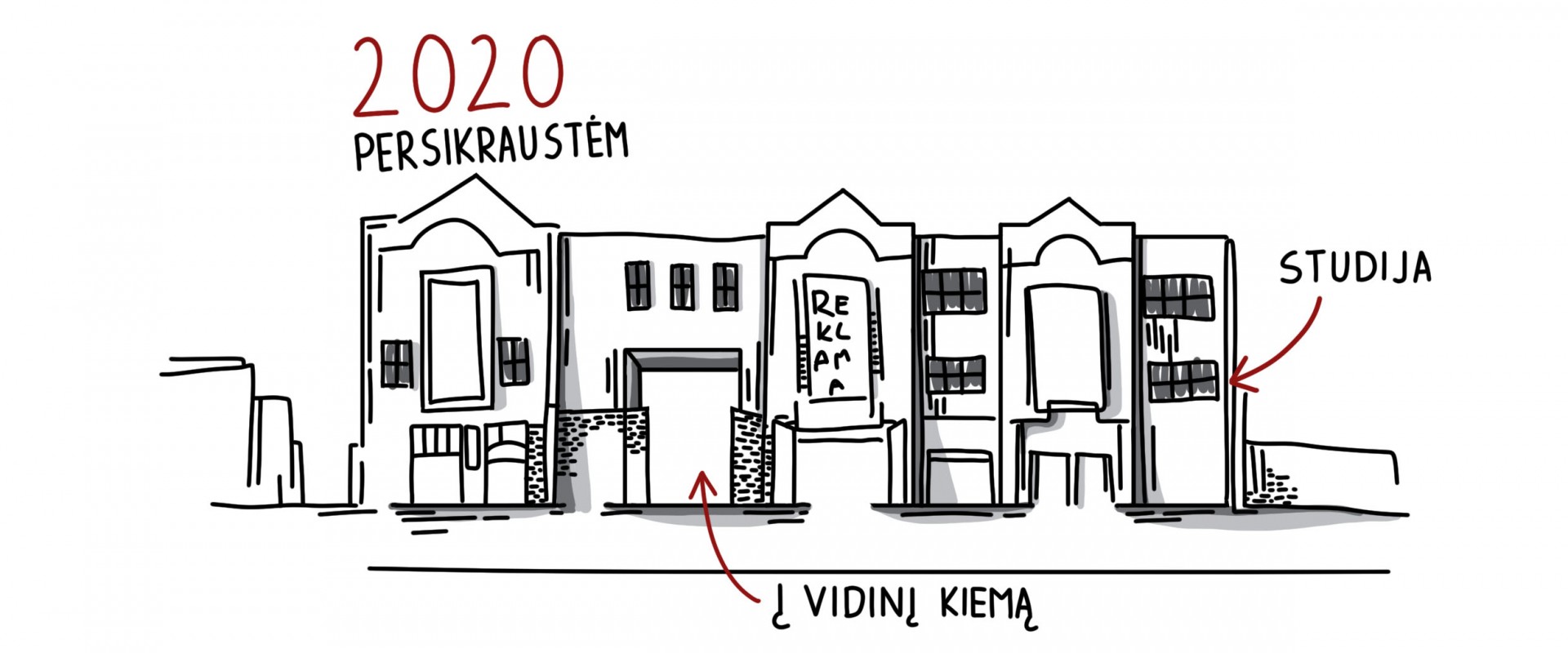 Ieškoti meno jungčių su bendruomene