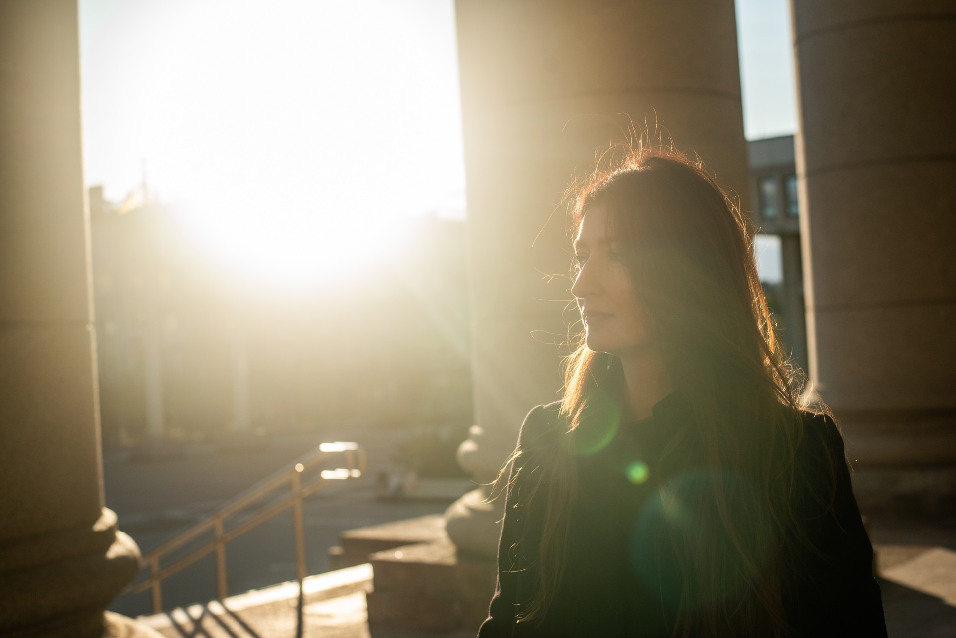 Ieva Koreivaitė: „Svarbu kalbėti ir apie islamofobiją, ir apie galimą antisemitizmo bangą. Reikia saugoti savo visuomenėse esančias mažumas.“ ©Berta Tilmantaitė