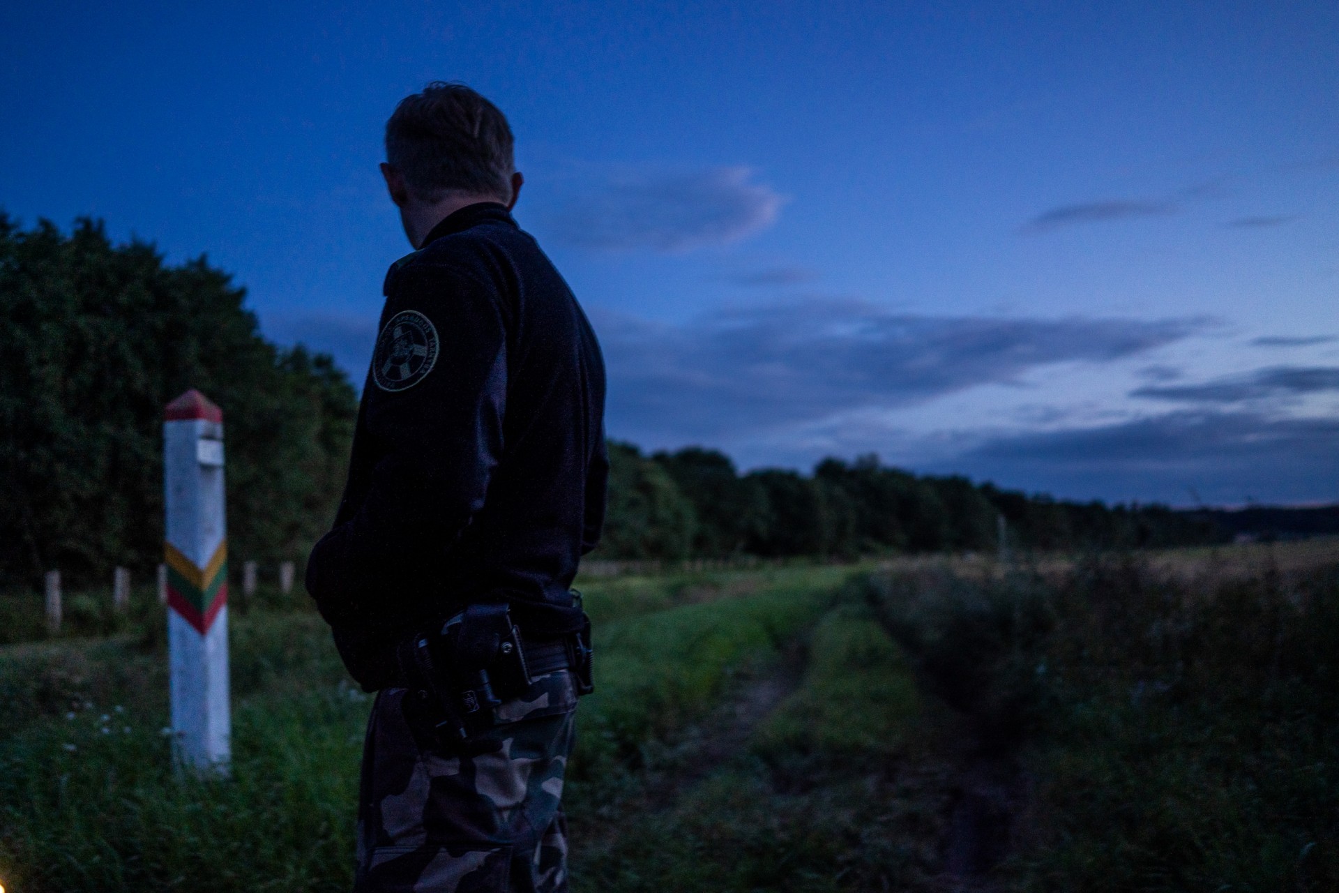 Lietuvos-Baltarusijos pasienis Medininkuose. ©Berta Tilmantaitė