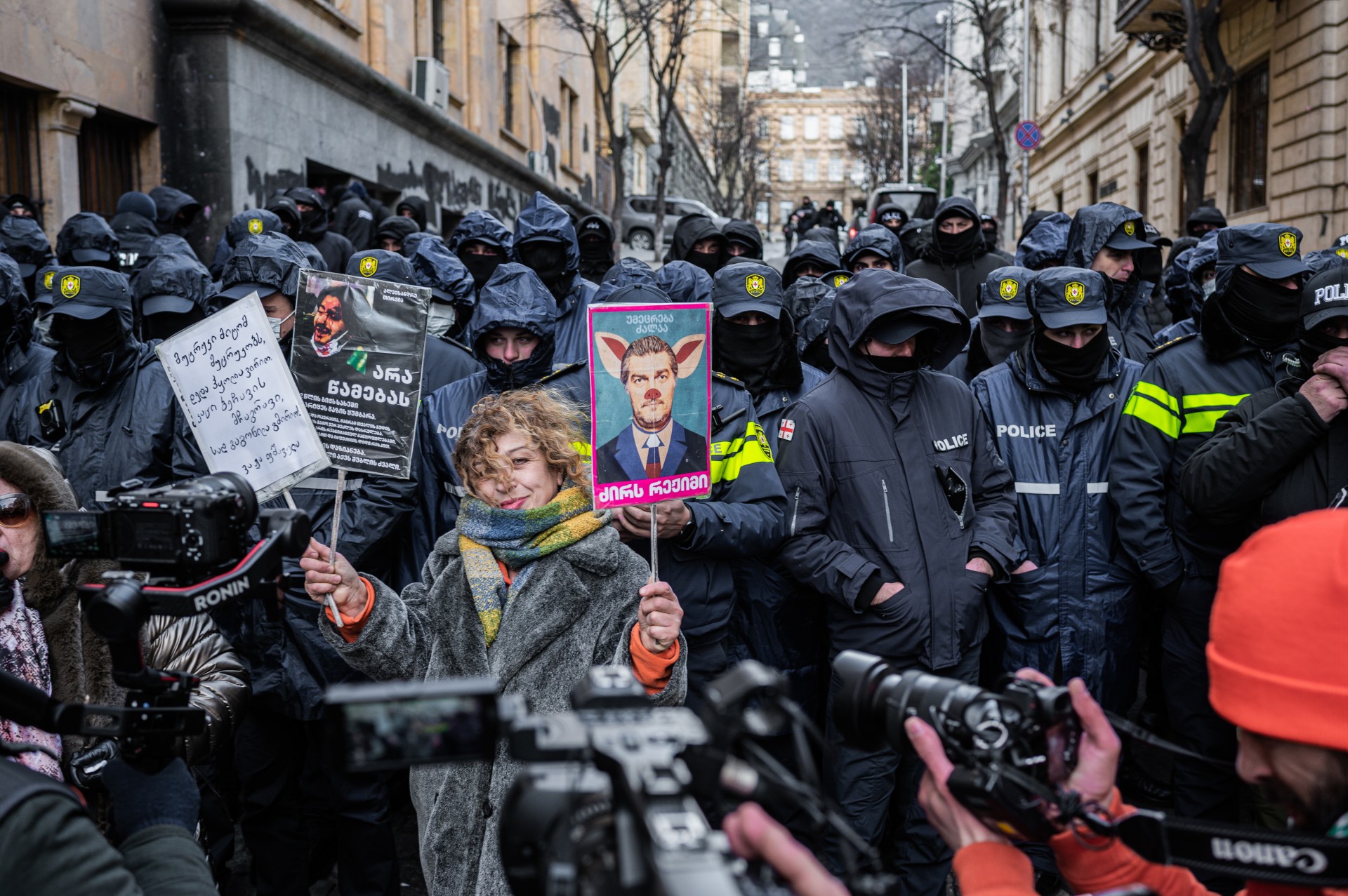 „Jei nematom smurto, tai reiškia, kad viskas išblėso?“ Protestai Sakartvele