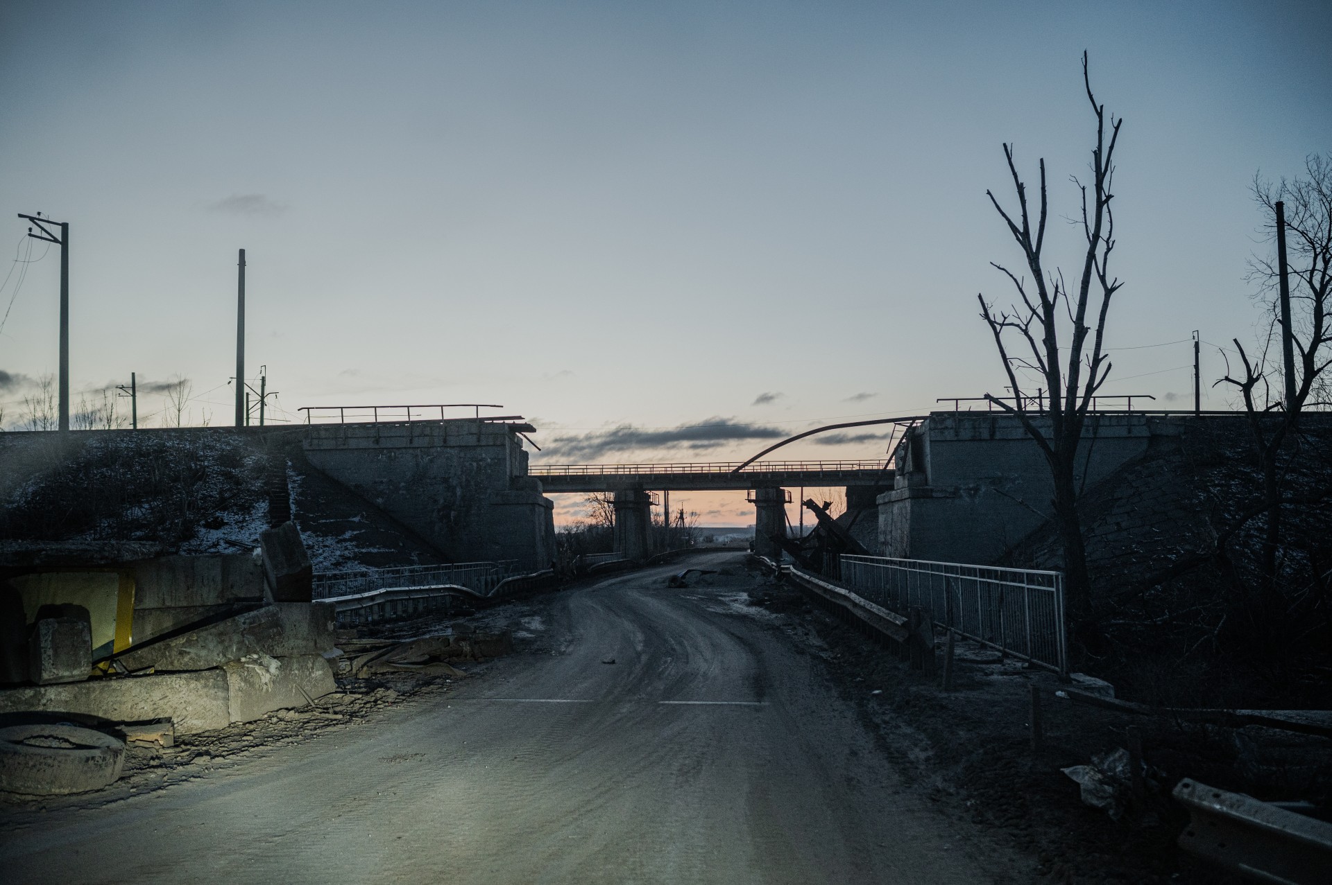 Kelias iš Bachmuto link Charkivo. ©Denis Vėjas