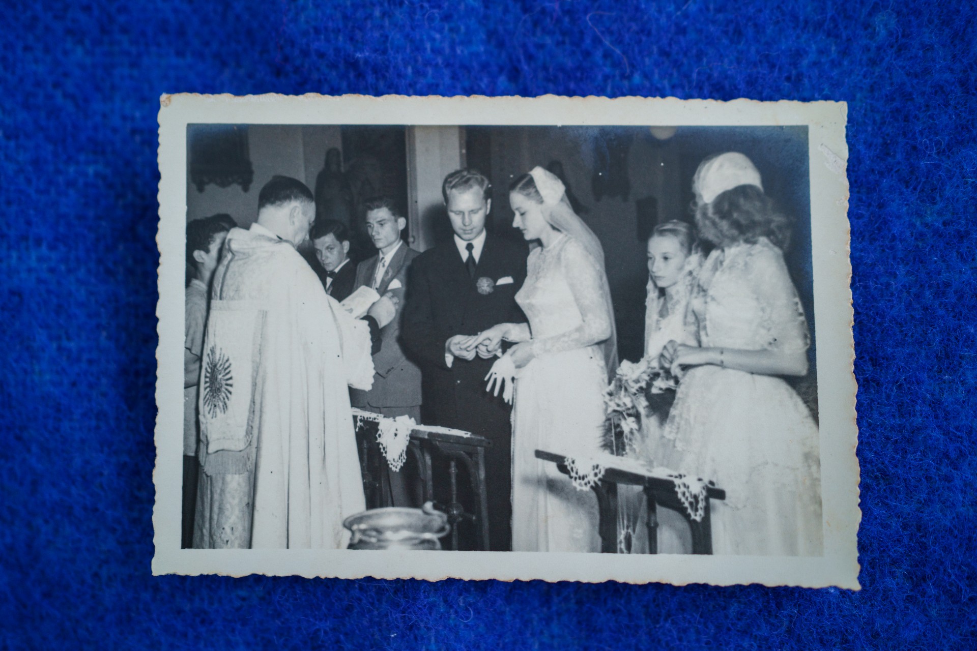 1953 m. Vincas Baronas Venesueloje vedė Mariją Leonorą Šulcaitę, o po dvejų metų gimė pirmoji jų dukra Ona.