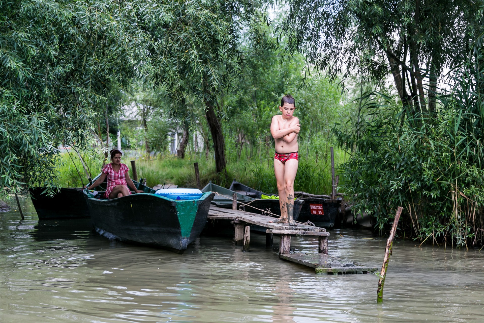 Ukrainos Venecija - miestelis ant 75 salų