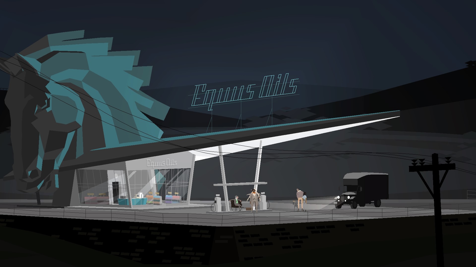 „Kentucky Route Zero“ veikėjai yra gerai parašyti ir įtikimai „įgyvendinti“ į žaidimo pasaulį. Akivaizdu, kad žaidimas kurtas ne fokus grupės, veikiau tai kelių žmonių išgryninta vizija.