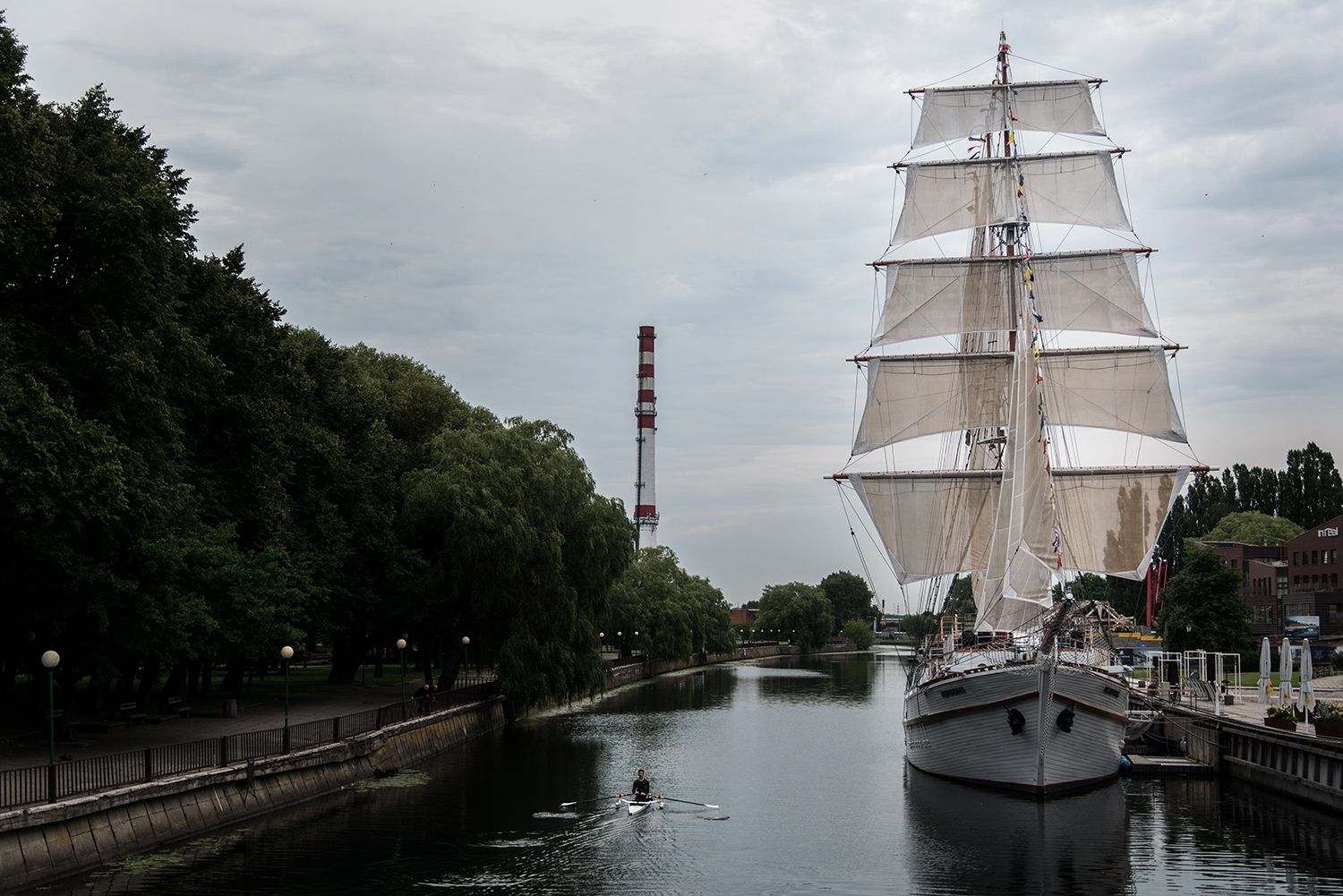 Irkluotojas Augustas Navickas 2016-aisiais Klaipėdoje. ©Berta Tilmantaitė