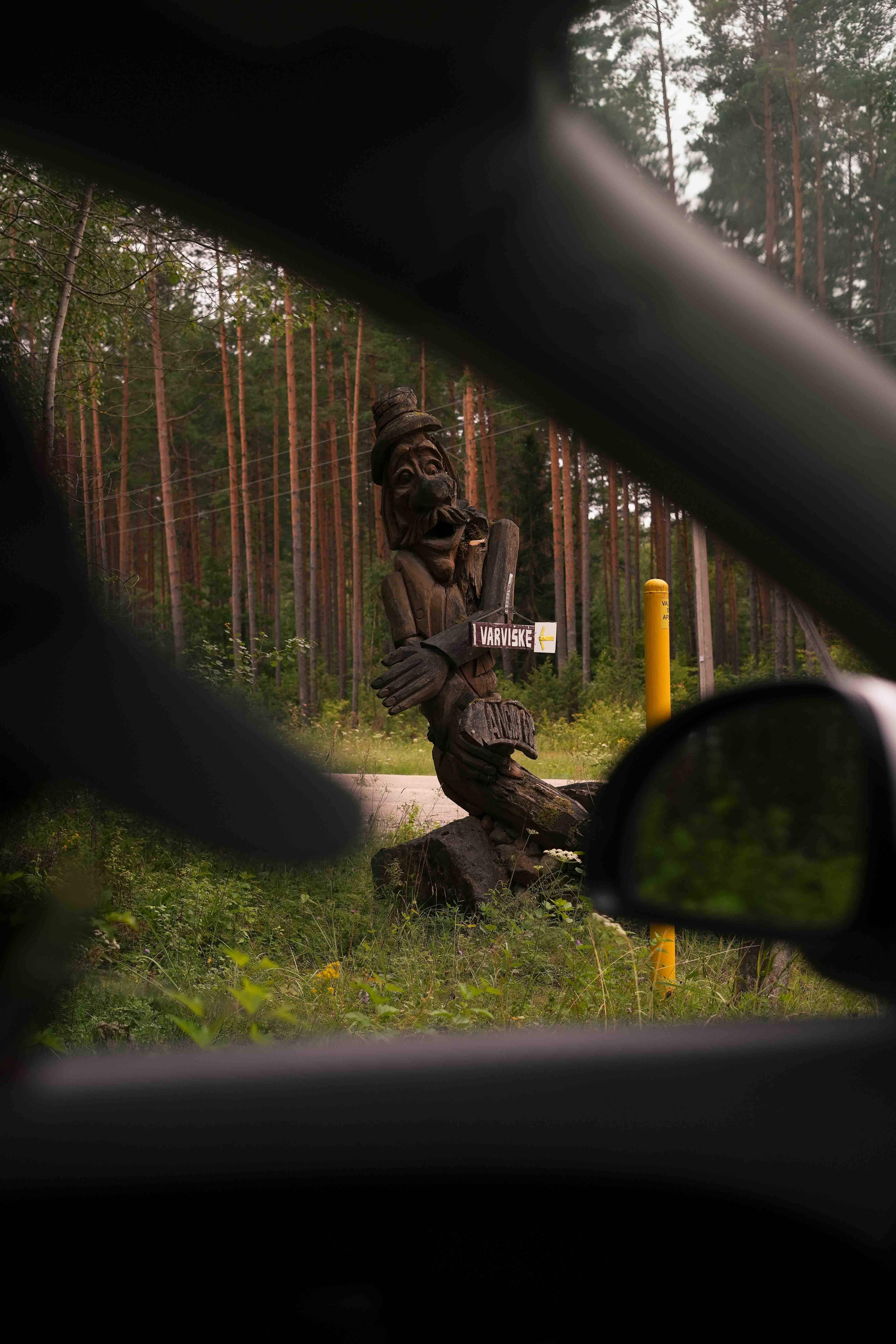 Kelyje į Varviškės kaimą. ©Dorotėja Suruda