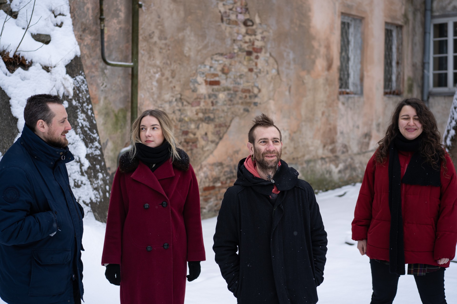 Benas, Ieva, Denis ir Indrė. ©Severina Venckutė