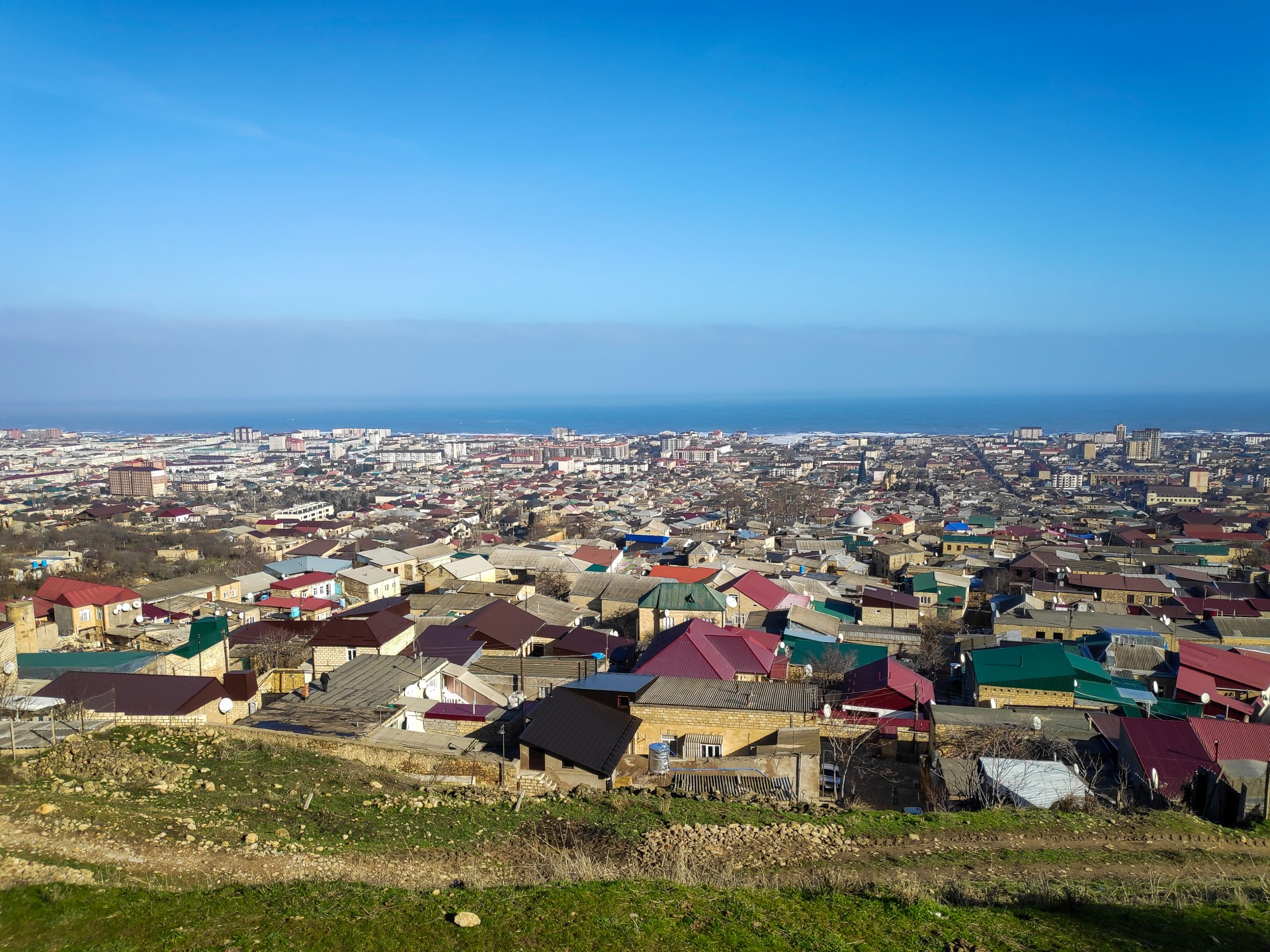 Derbento miestas prie Kaspijos jūros. Dagestano Respublika, 2020 m. Asmeninio archyvo nuotrauka.