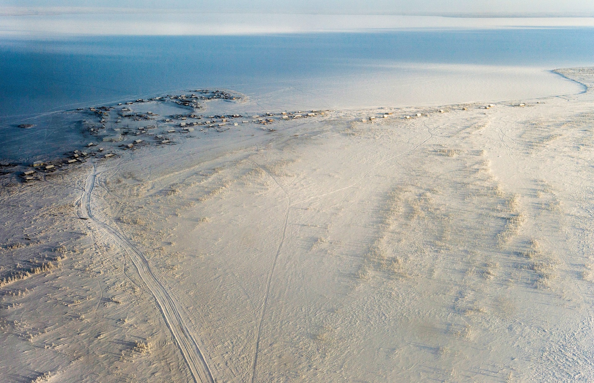 Kaimas Janiseiske, Krasnojarsko krašte. Rytų Sibiras, 2013 m. ©Berta Tilmantaitė