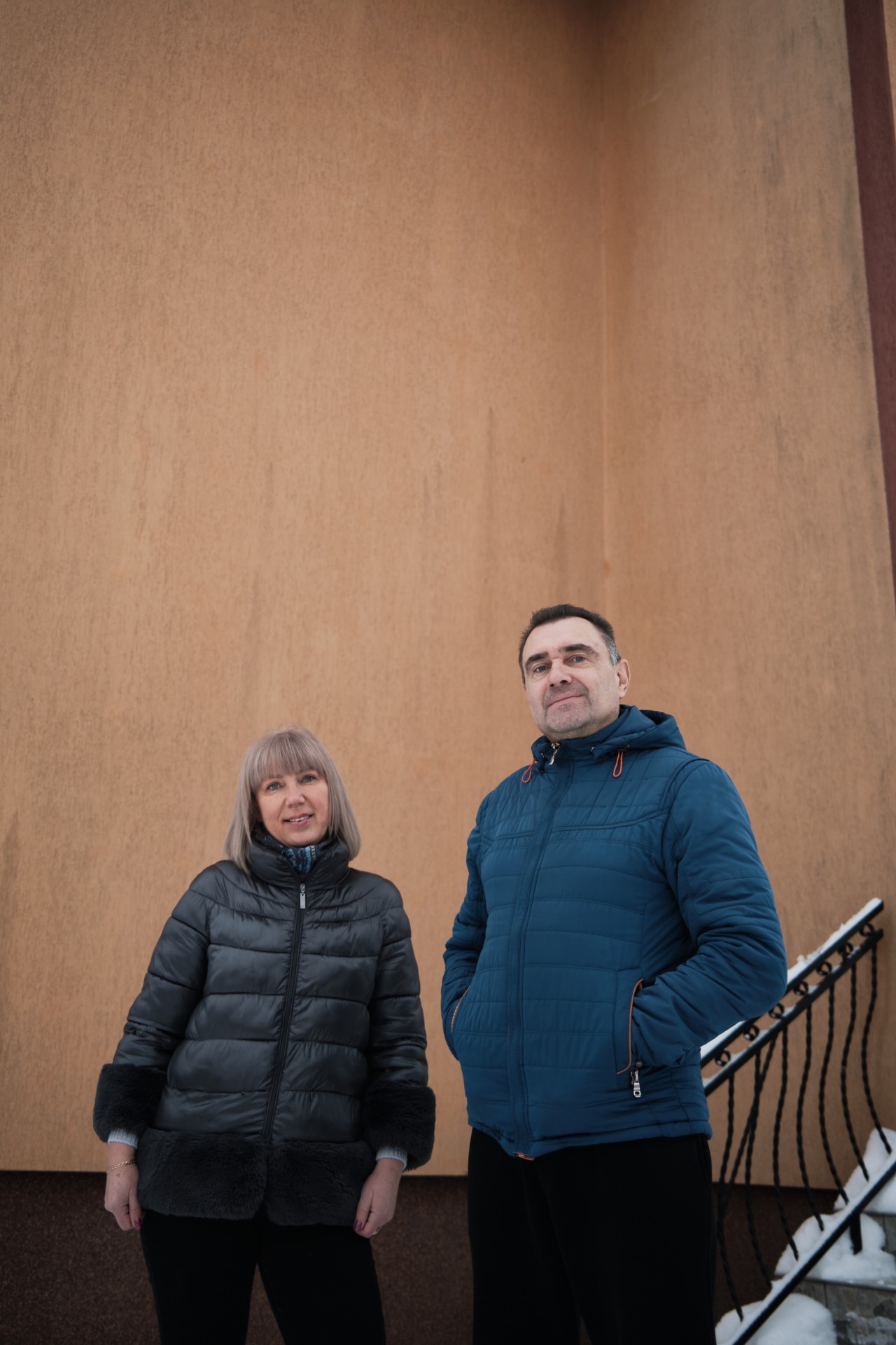 Jolita ir Ruslanas Butylkinai, gyvenantys šalia grupinio gyvenimo namų Kęstučio gatvėje. ©Karolis Pilypas Liutkevičius