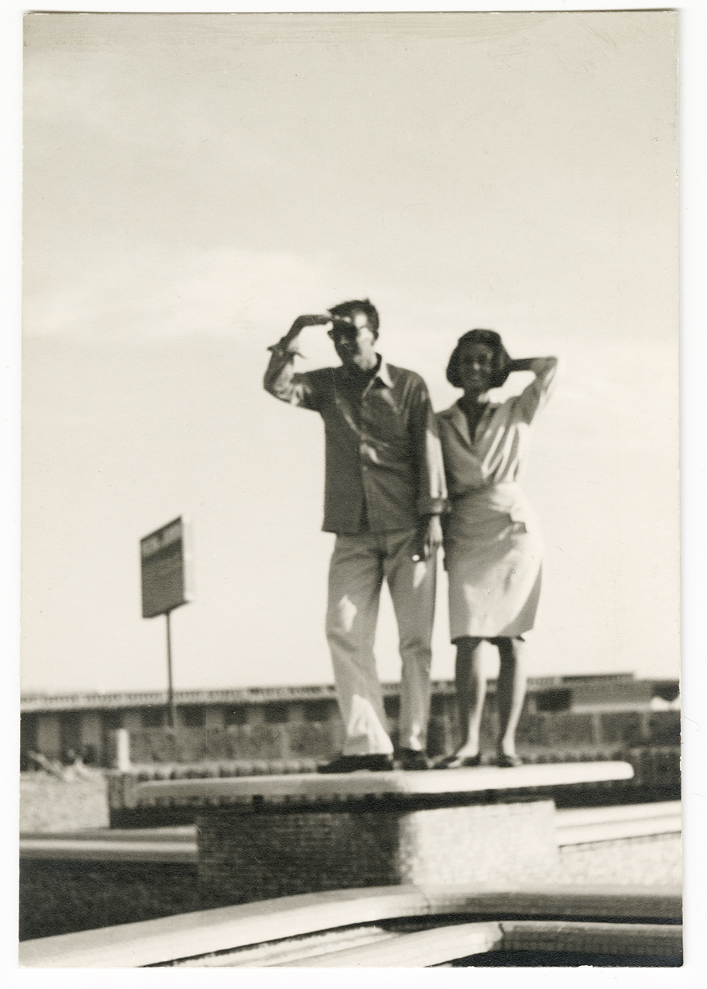 Stasys Lozoraitis jaunesnysis su žmona Daniela D'Ercole-Lozoraitis 1964 m. ©Vasari - Roma/Lietuvos centrinis valstybės archyvas