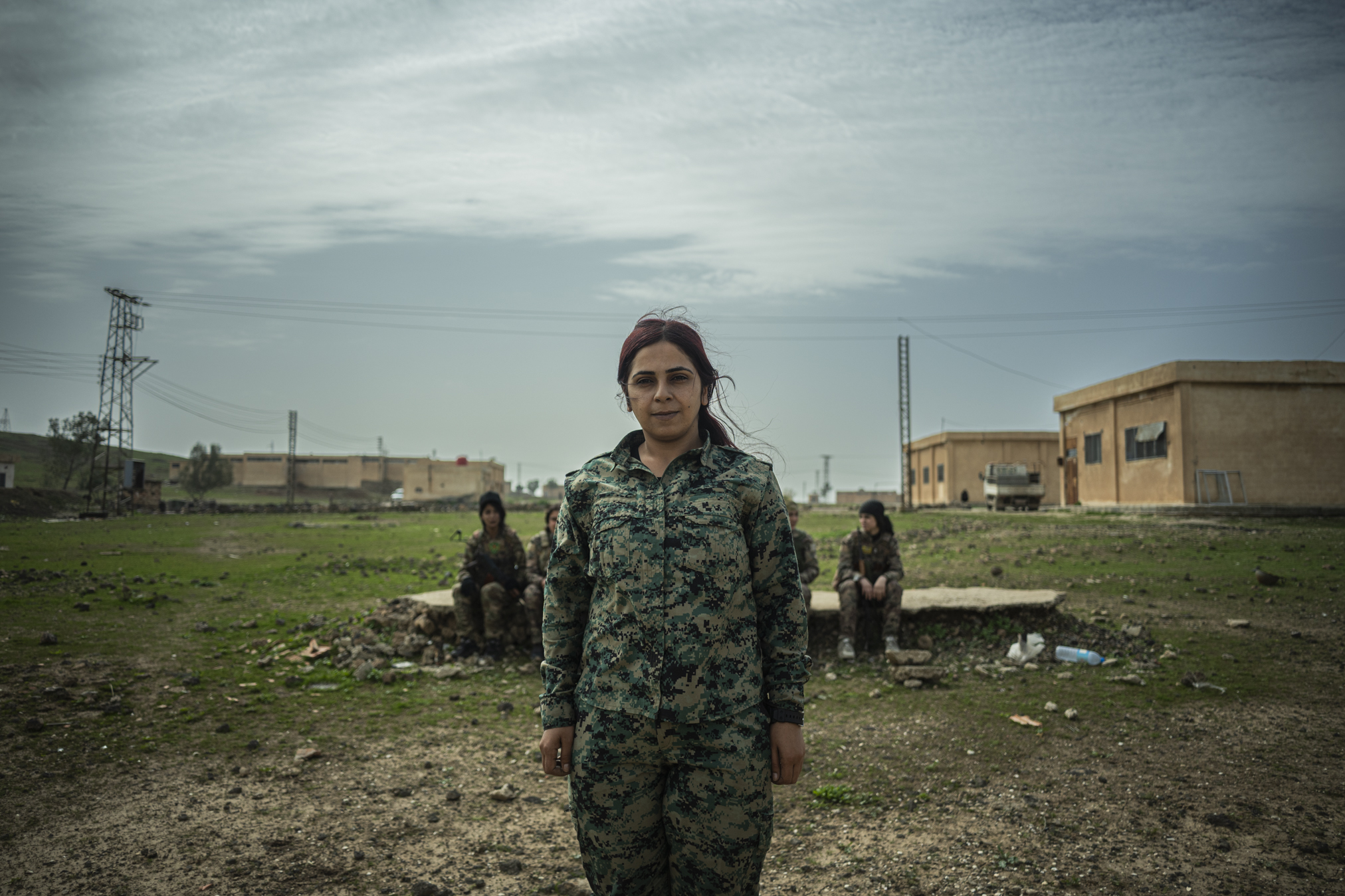 YPJ kovotoja Destina. ©Denis Vėjas