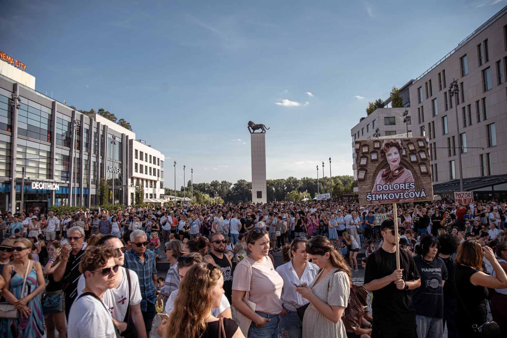 Slovakijos kultūros ministrė Martina Šimkovičová kritikuojama dėl institucijų politizavimo ir kūrybinės laisvės slopinimo. ©Filip Krajčo
