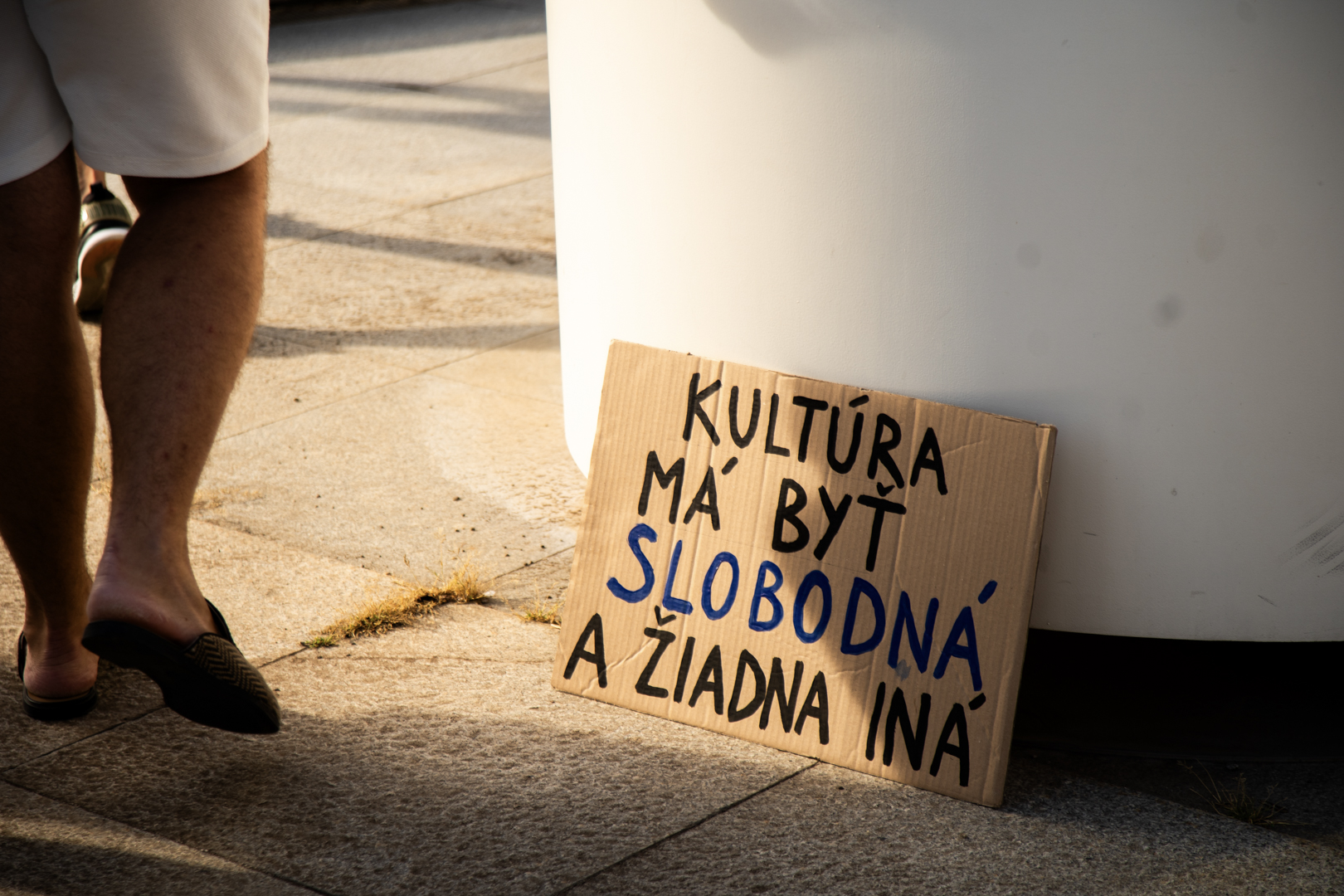 „Kultūra turi būti laisva, ir ne kitaip.“ ©Filip Krajčo