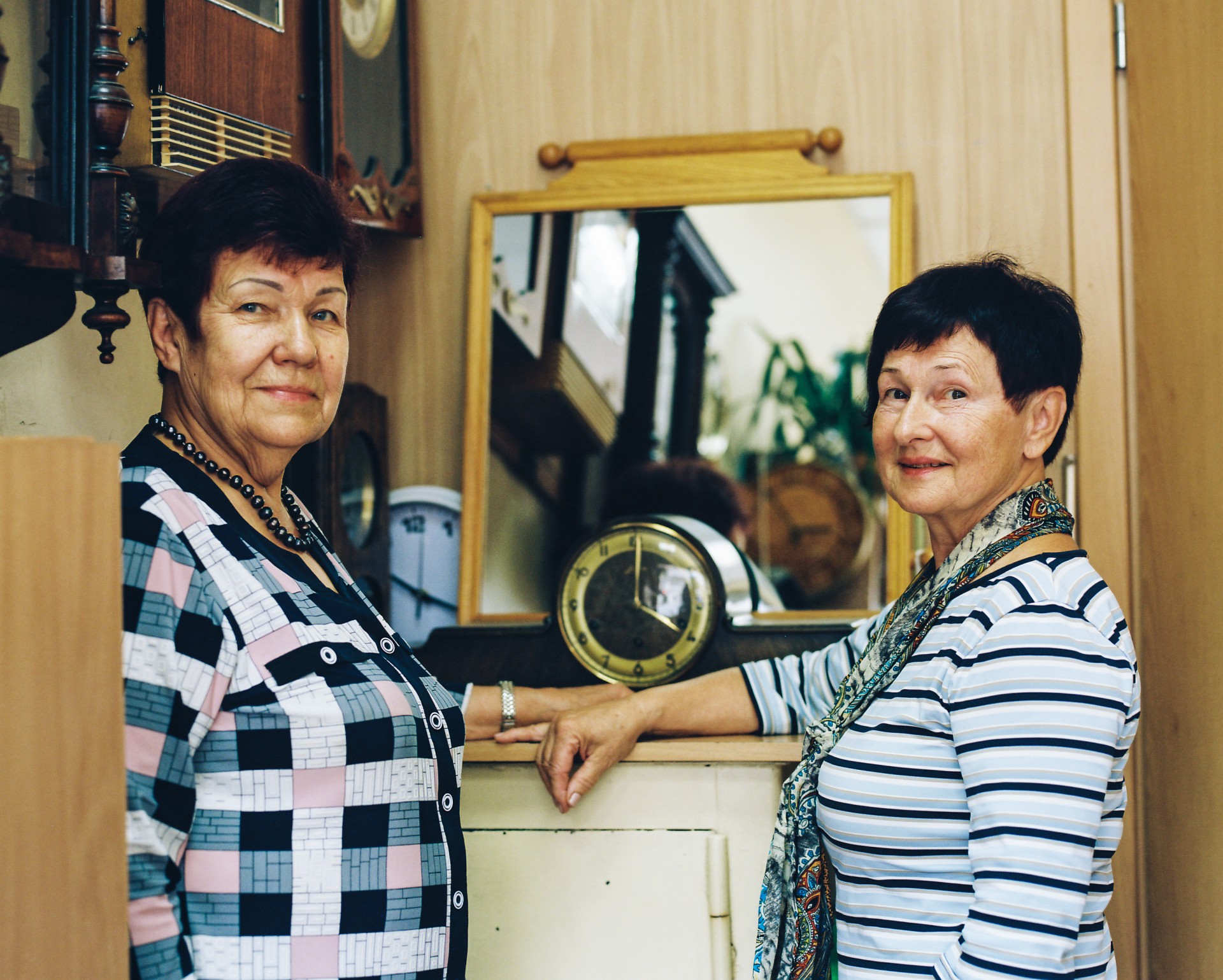Raisa ir Irena kartu dirba ilgiausiai – jau 43 metus. ©Berta Tilmantaitė